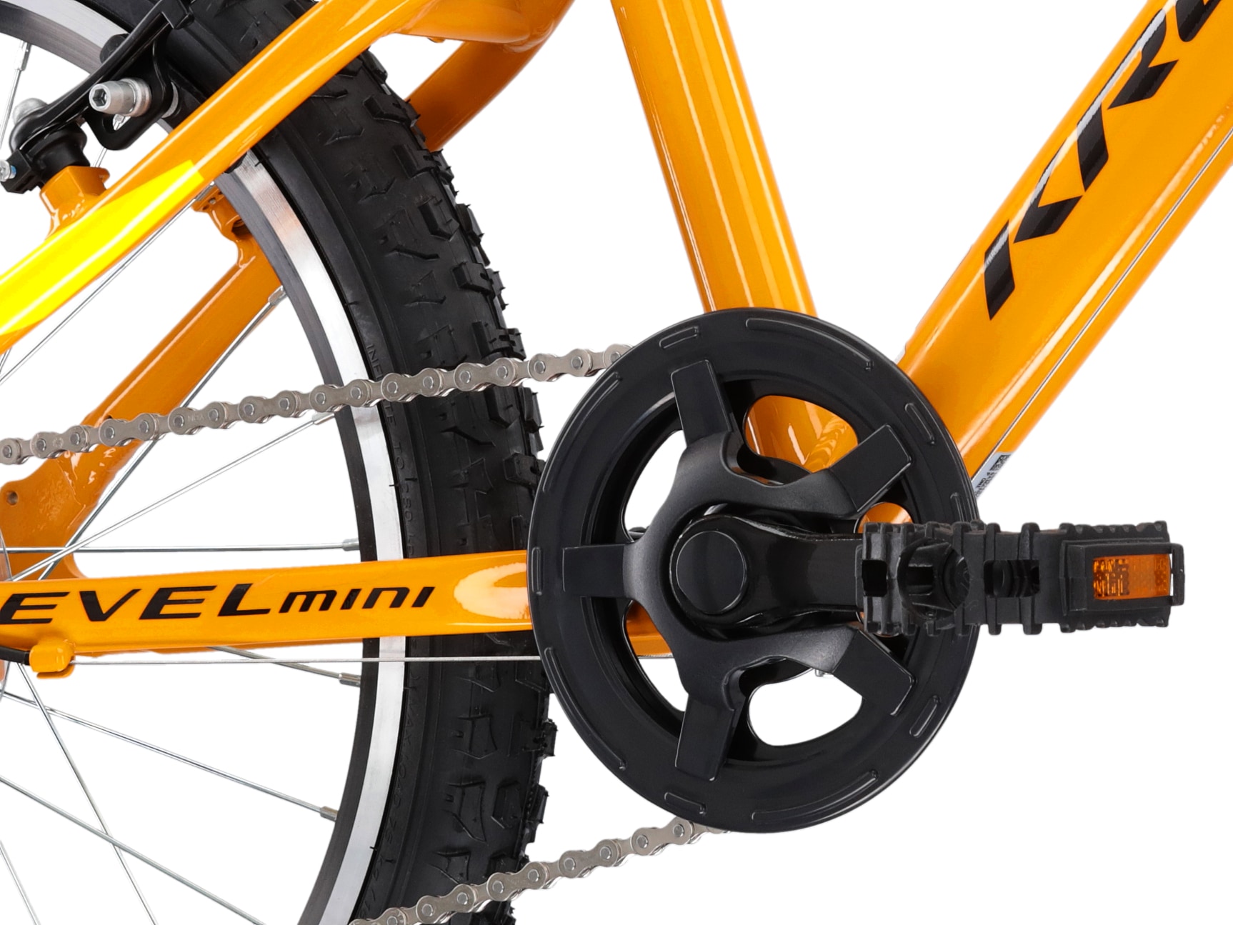 Kross Kinderfahrrad »20" Kinder-MTB Level Mini 2.0 6 Gänge 2026« 6 Gang Shimano Tourney TY21 Schaltwerk Kettenschaltung