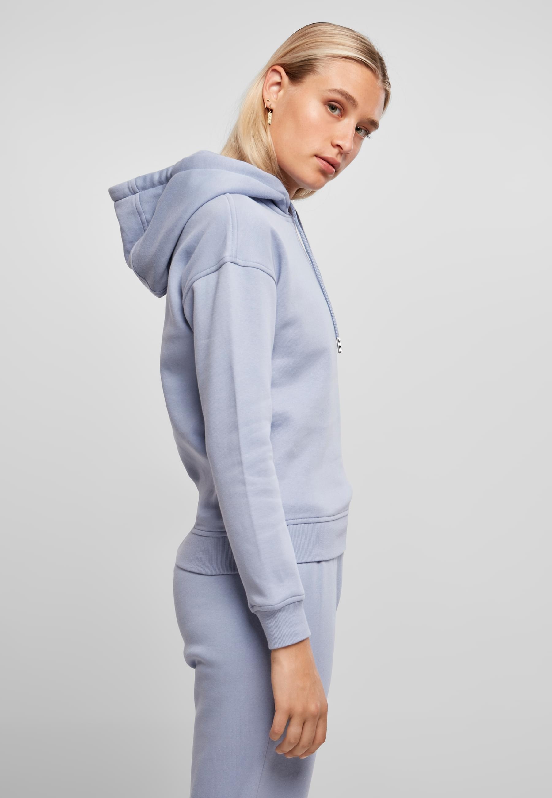 URBAN CLASSICS Kapuzenpullover »Urban Classics Damen Ladies Organic Hoody«, (1 tlg.)