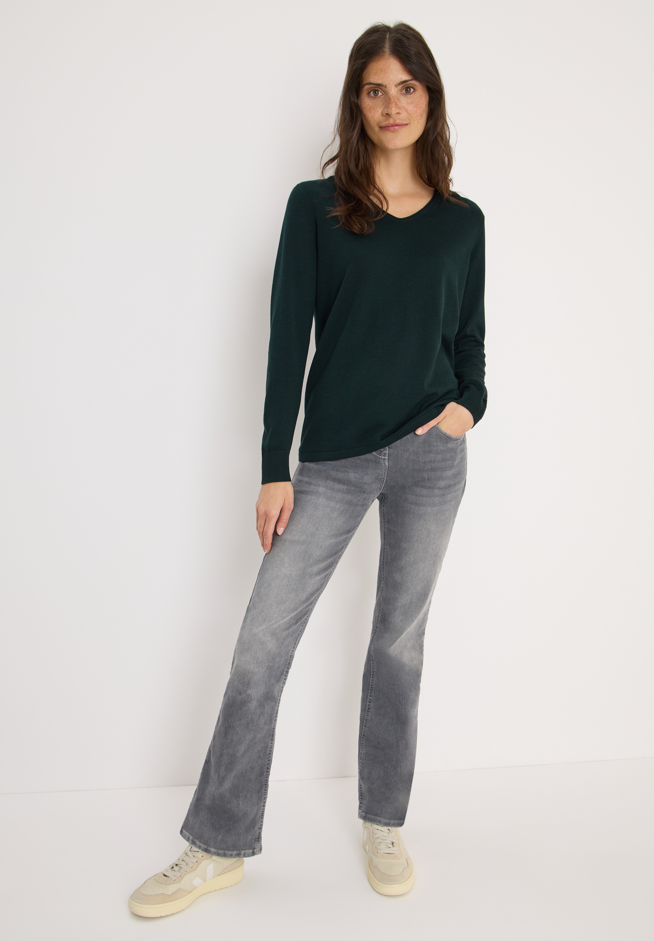 Cecil Strickpullover, im soften Baumwoll-Mix
