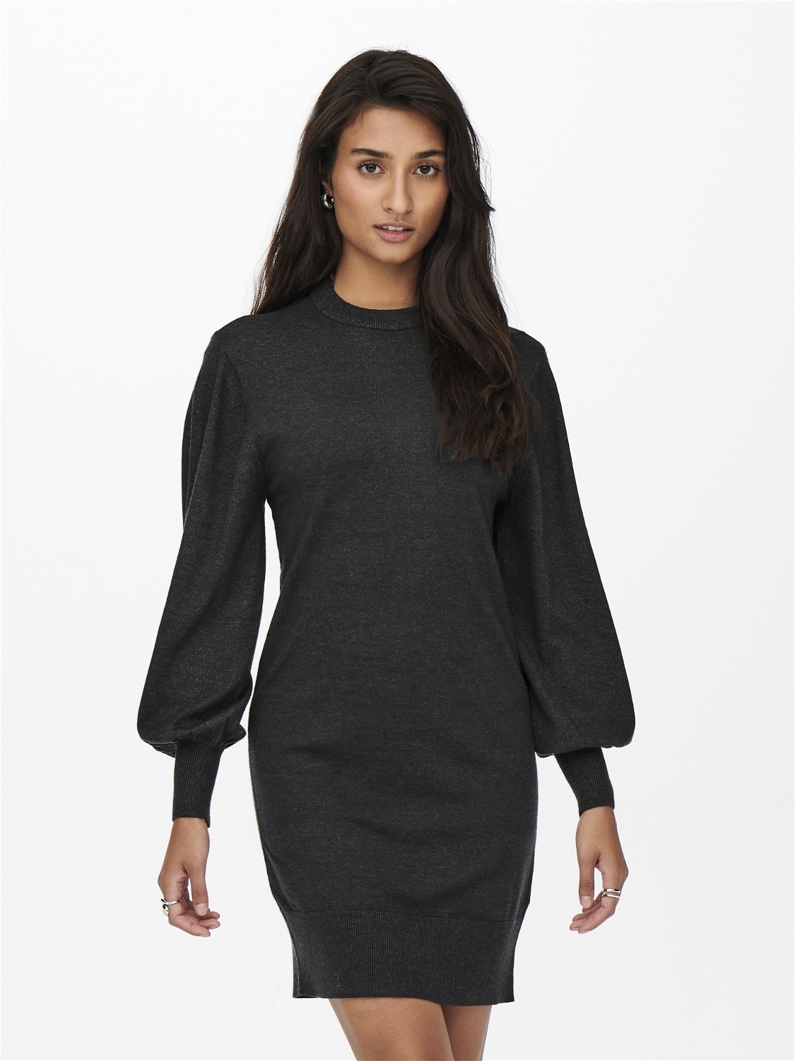 ONLY Strickkleid "ONLLABELLE LIFE L/S DRESS KNT NOOS", mit modischen Ballon günstig online kaufen