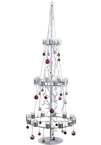 Schneider Teelichthalter »Tannenbaum, Weihnachtsdeko«, aus Metall, Höhe ca. 170 cm kaufen