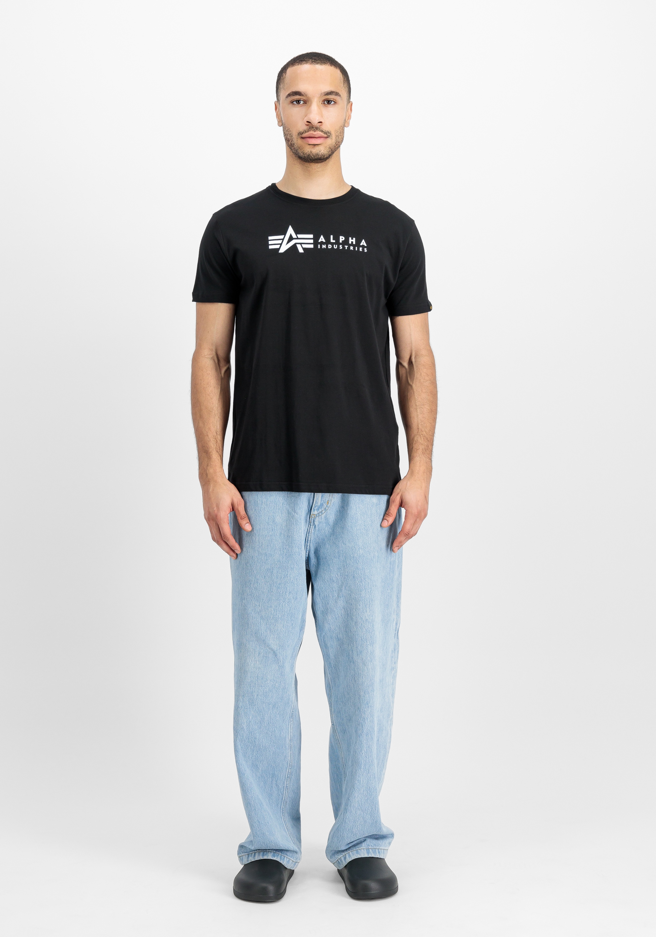 Alpha Industries T-Shirt »Alpha Industries Men - T-Shirts Alpha Label T 2 Pack«