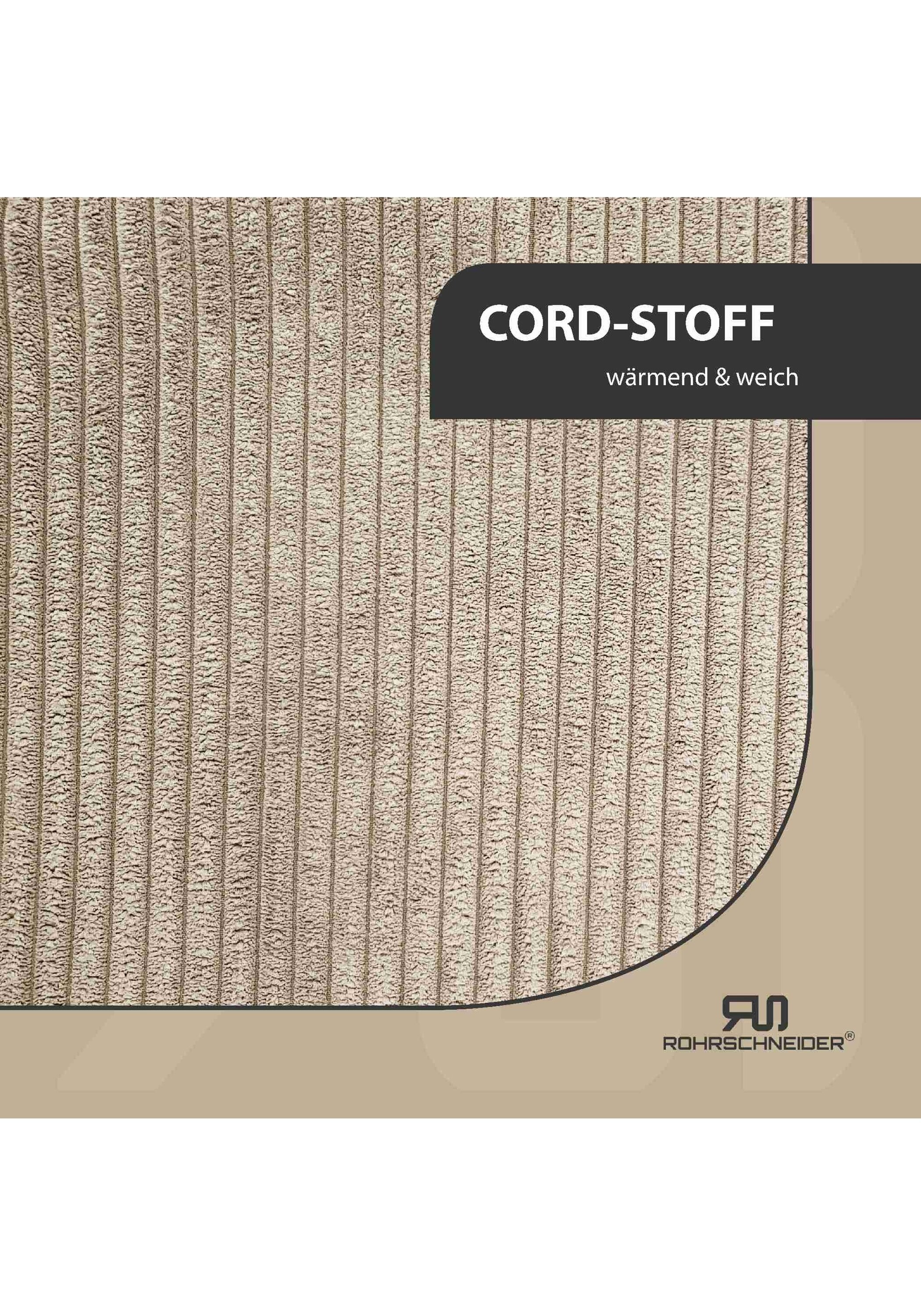 Rohrschneider Tierbett »Tierbetten Hundebett Cord 1er Pack«