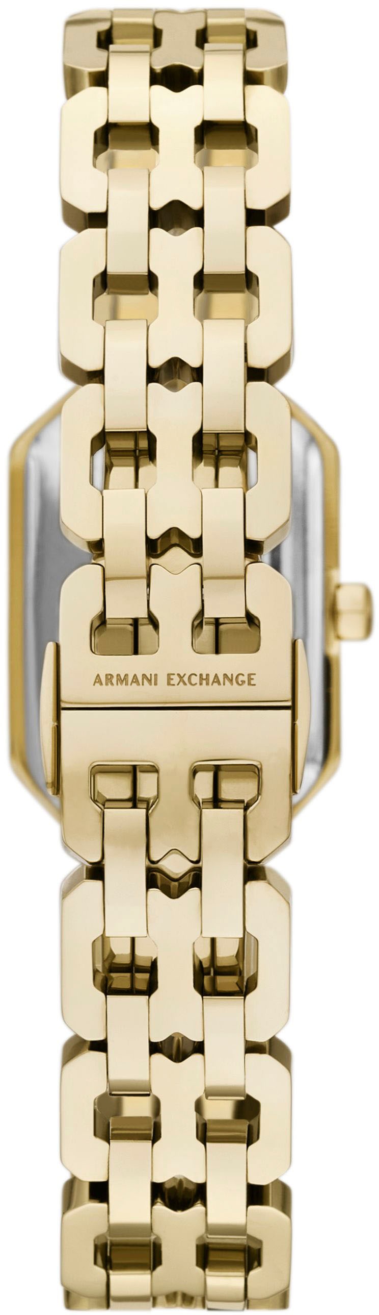ARMANI EXCHANGE Quarzuhr, Armbanduhr, Damenuhr, Edelstahlarmband, analog