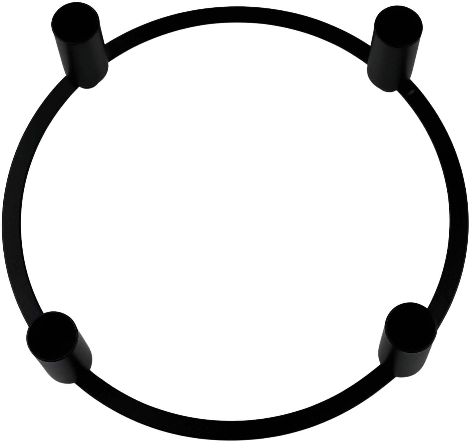 AM Design Adventsleuchter "Kerzenhalter aus Metall, für 4 Kerzen, Ø 24 cm" günstig online kaufen