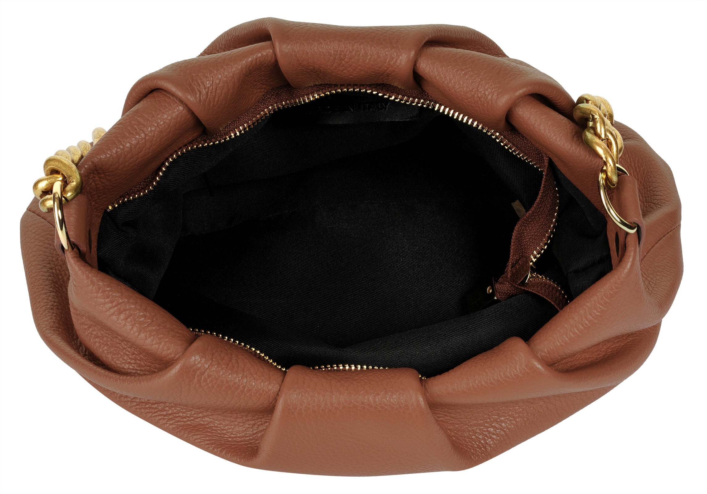 Samantha Look Umhängetasche echt Leder, Made in Italy