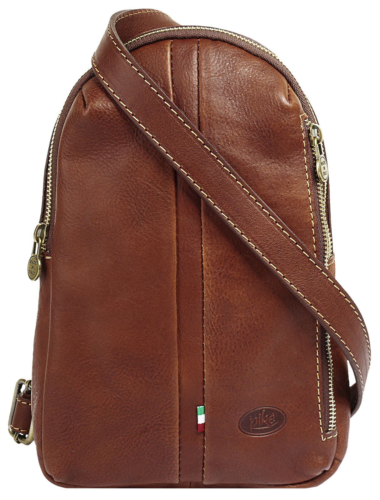 Piké Umhängetasche, echt Leder, Made in Italy günstig online kaufen
