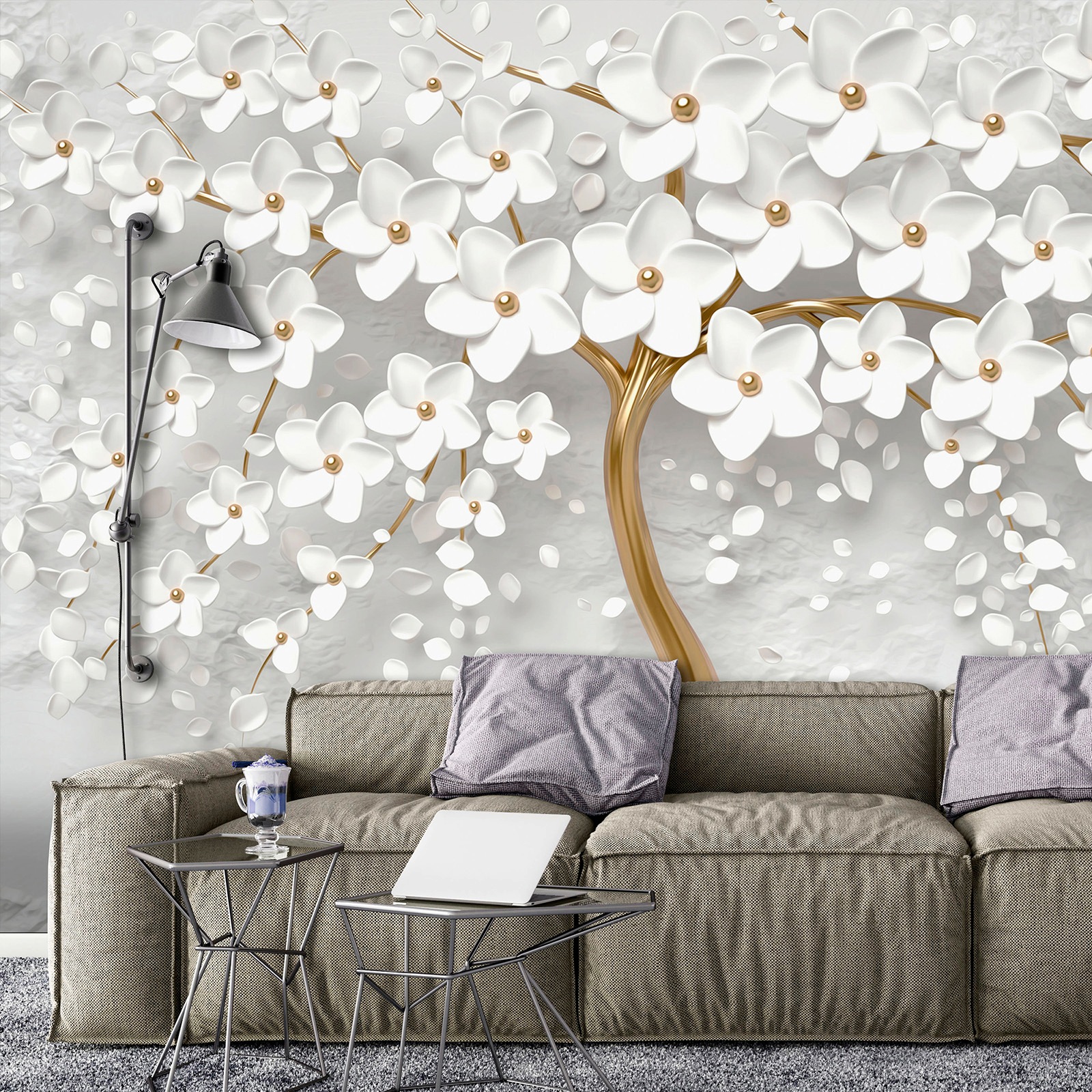 Featured image of post Fototapete Goldener Baum
