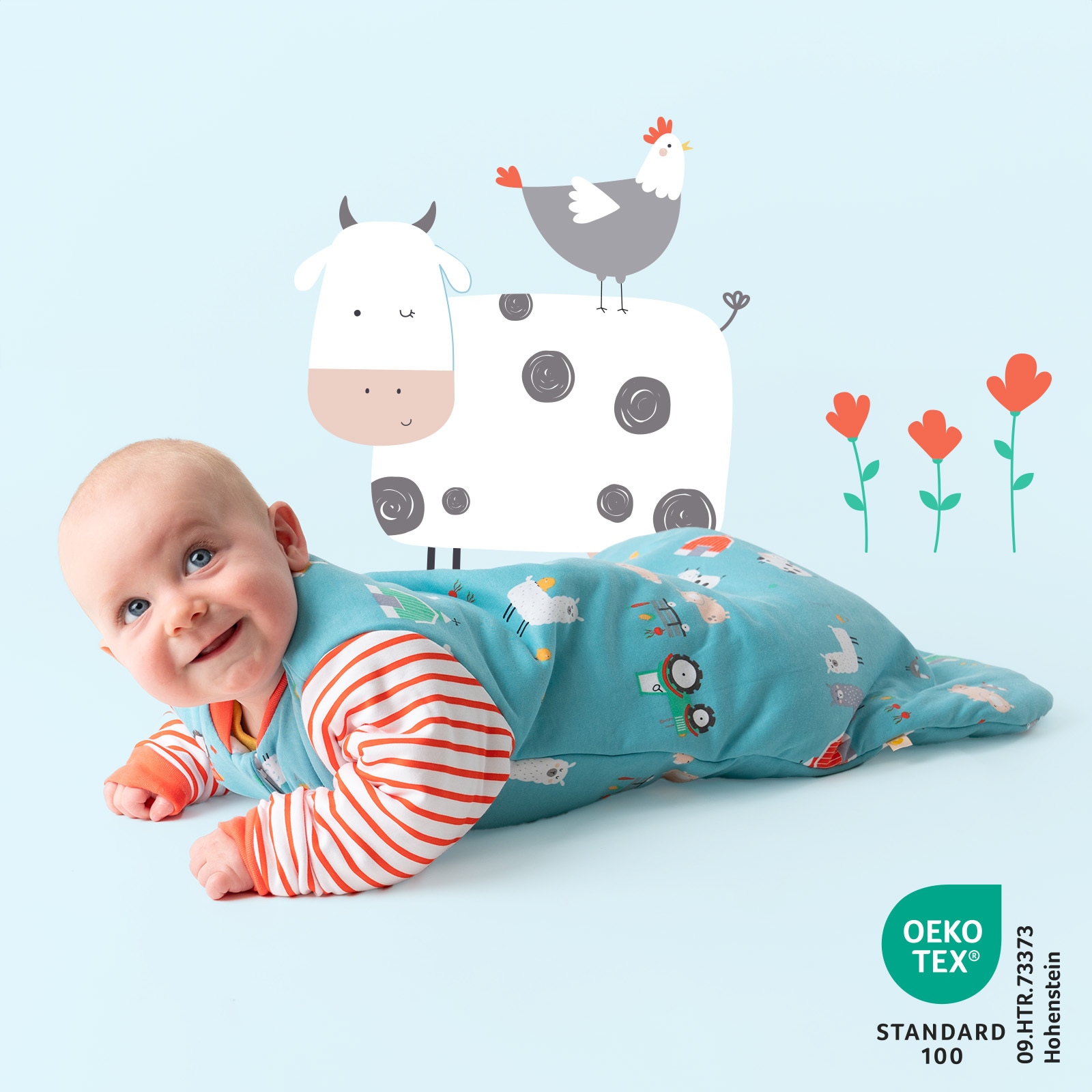 Schlummersack Babyschlafsack »Schlafsack ohne Füßen 3.5 Tog«