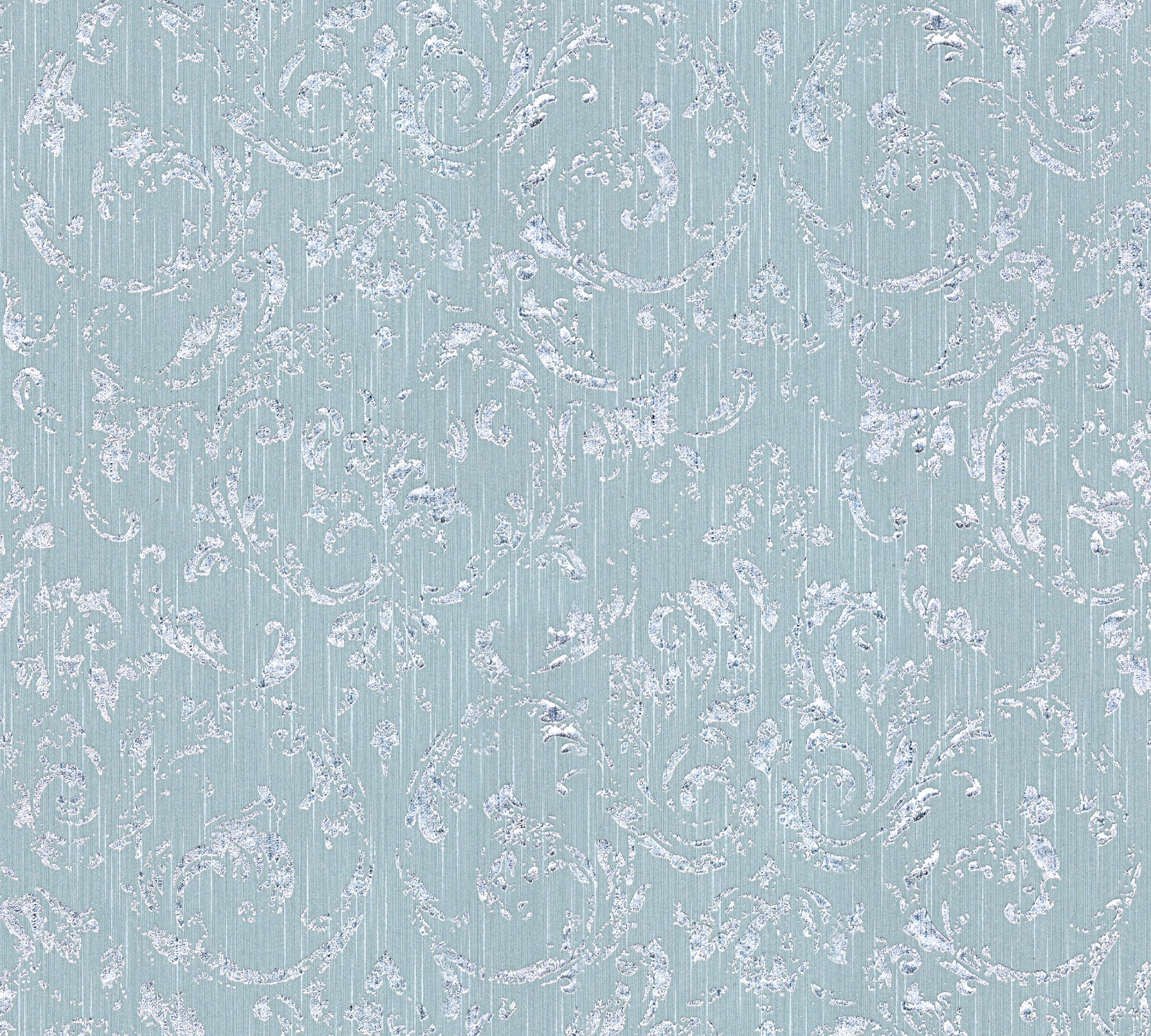Architects Paper Textiltapete "Metallic Silk" Barock Glänzend Matt Leicht Strukturiert Ornament Tapete Barock Tapeten Wohnzimmer Schlafzimmer Küche