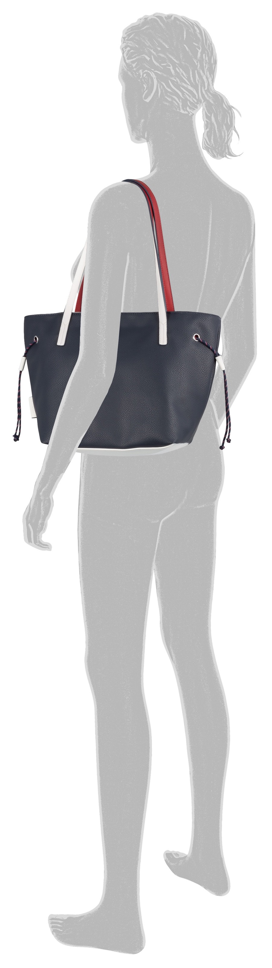 Gabor Shopper »GRANADA SPORT Zip shopper M« mit seitlicher Volumenerweiterung