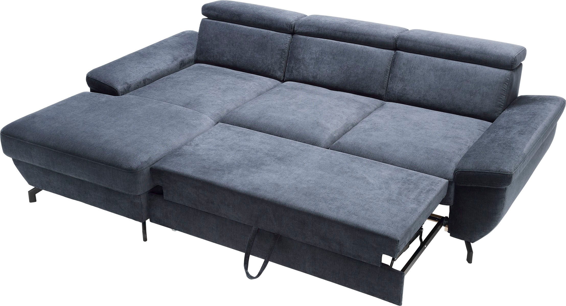 TRENDMANUFAKTUR Ecksofa »Rima, multifunktionales Sofa, L-Form,«, mit Bettfunktion, Bettkasten, Kopf- und Sitztiefenverstellung