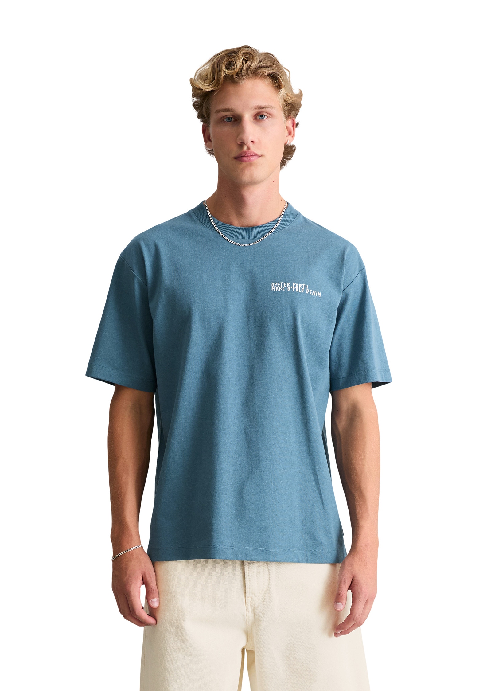 Marc OPolo DENIM T-Shirt "mit Rückenprint" günstig online kaufen