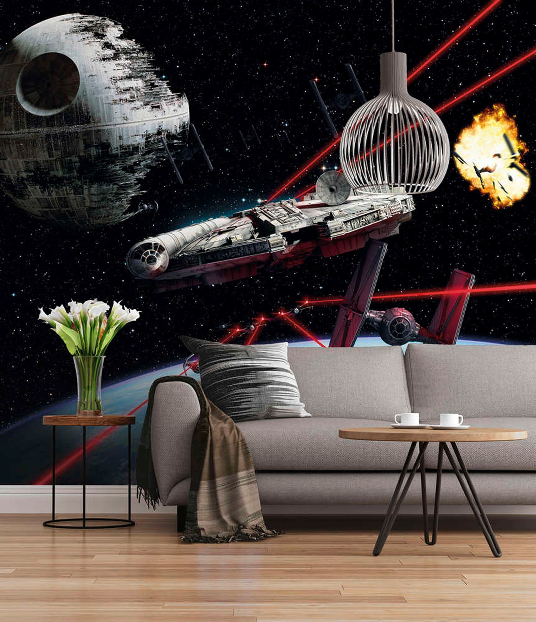 Komar Fototapete »Star Wars Millennium Falcon«, 368x254 cm (Breite x Höhe)  günstig | BAUR