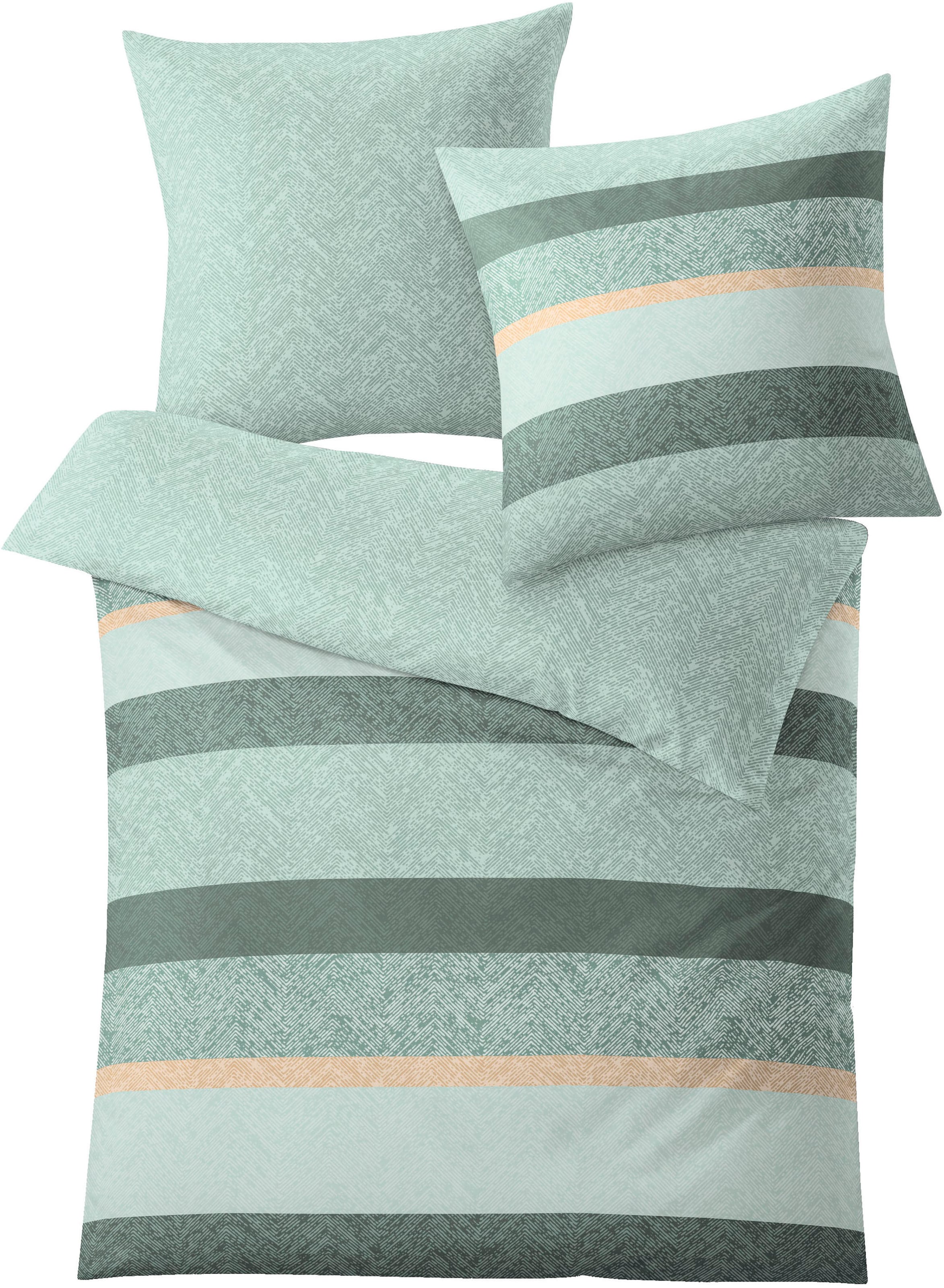 Kleine Wolke Wendebettwäsche "Gwen" 2 Stk. mit Streifen günstig online kaufen