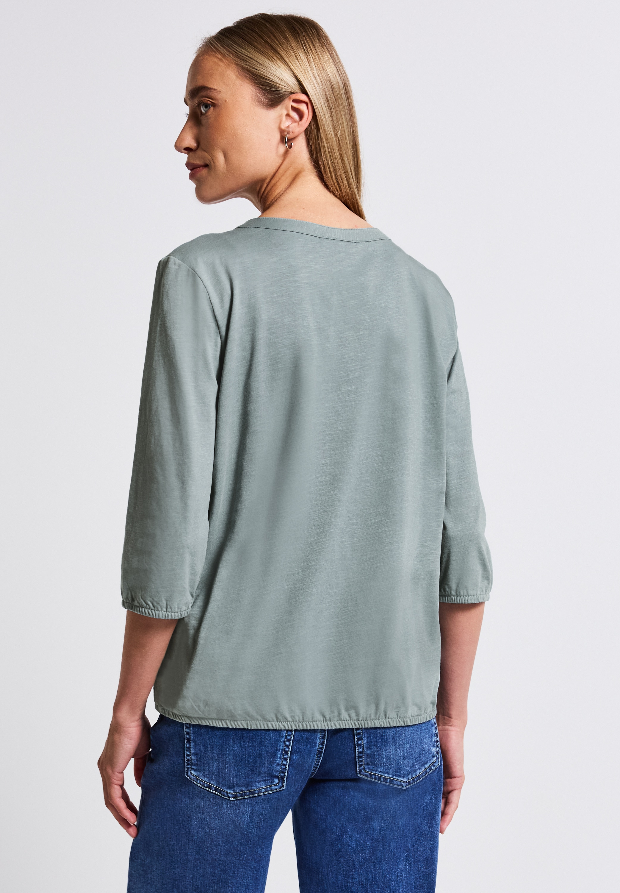 STREET ONE Tunikashirt, aus reiner Baumwolle