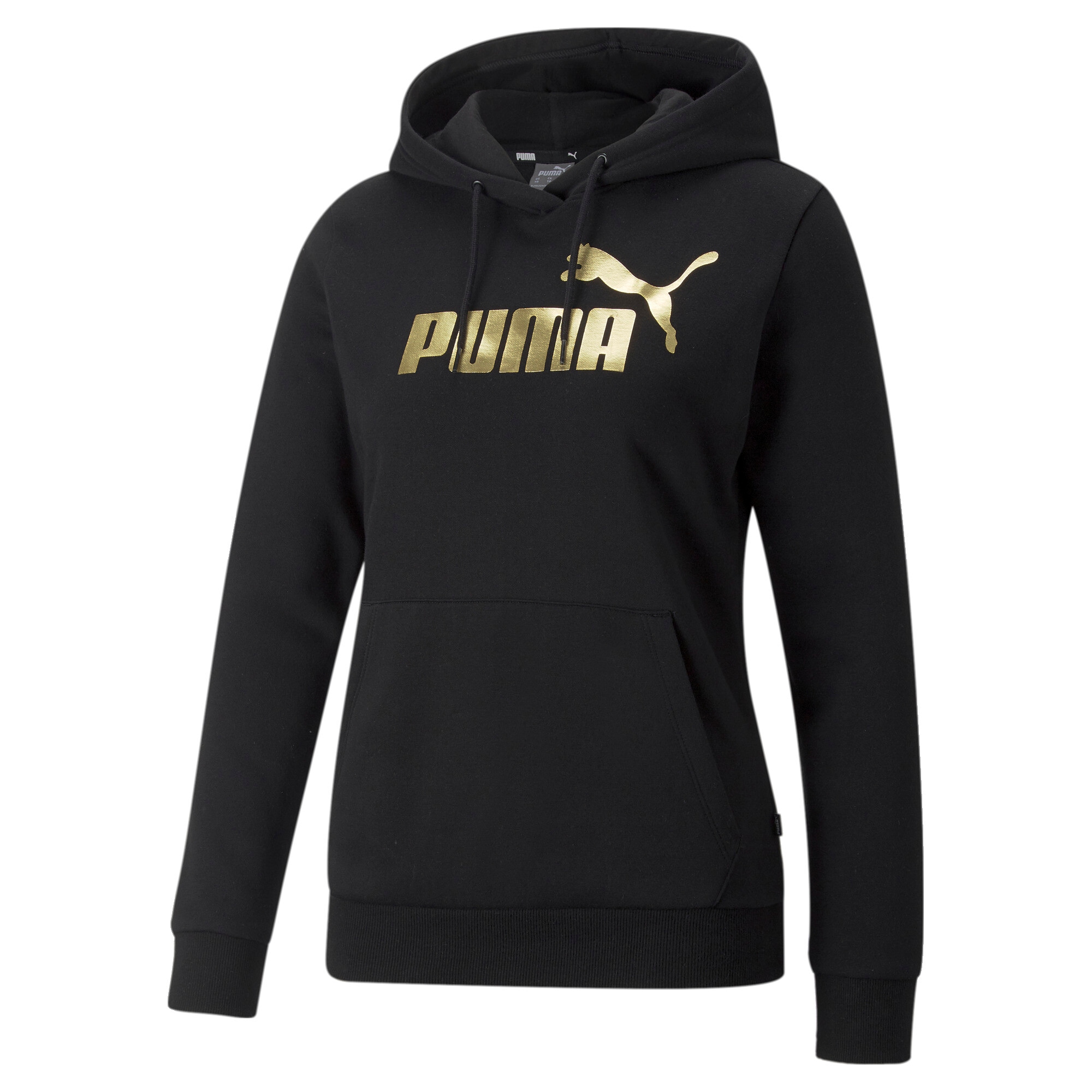 PUMA Kapuzensweatshirt "ESS+ METALLIC LOGO HOODIE FL" günstig online kaufen