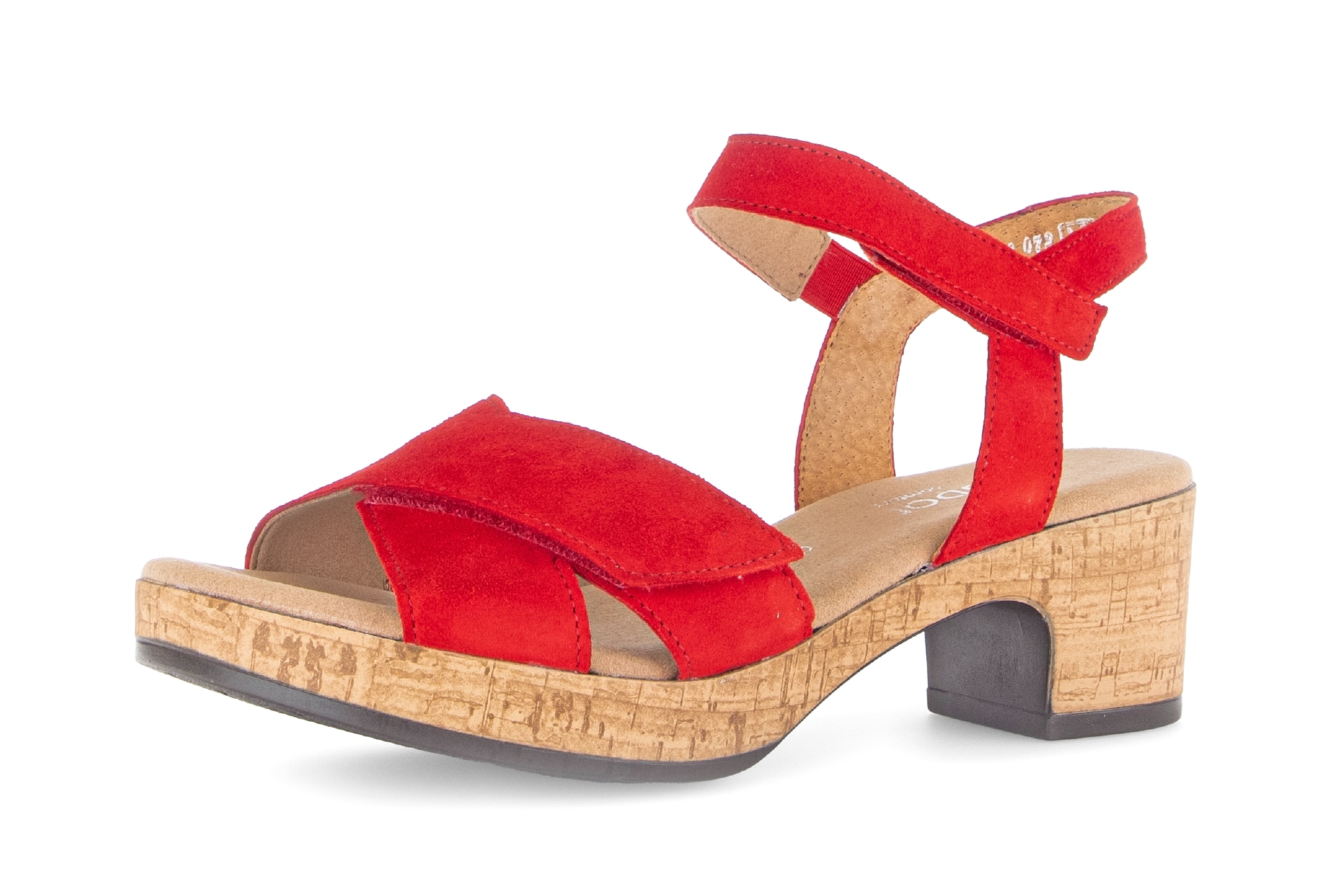 Gabor Sandalette "Kreta" Blockabsatz, Plateau, Sommerschuh mit zwei Klettve günstig online kaufen