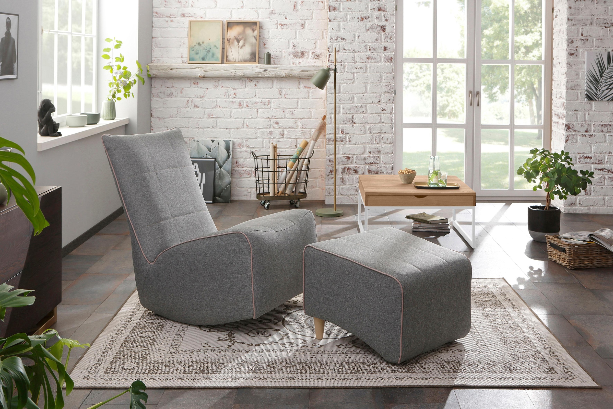 Home affaire Couchtisch »Betula«, zertifiziertes Massivholz (Eiche), in 3 verschiedenen Farbvarianten