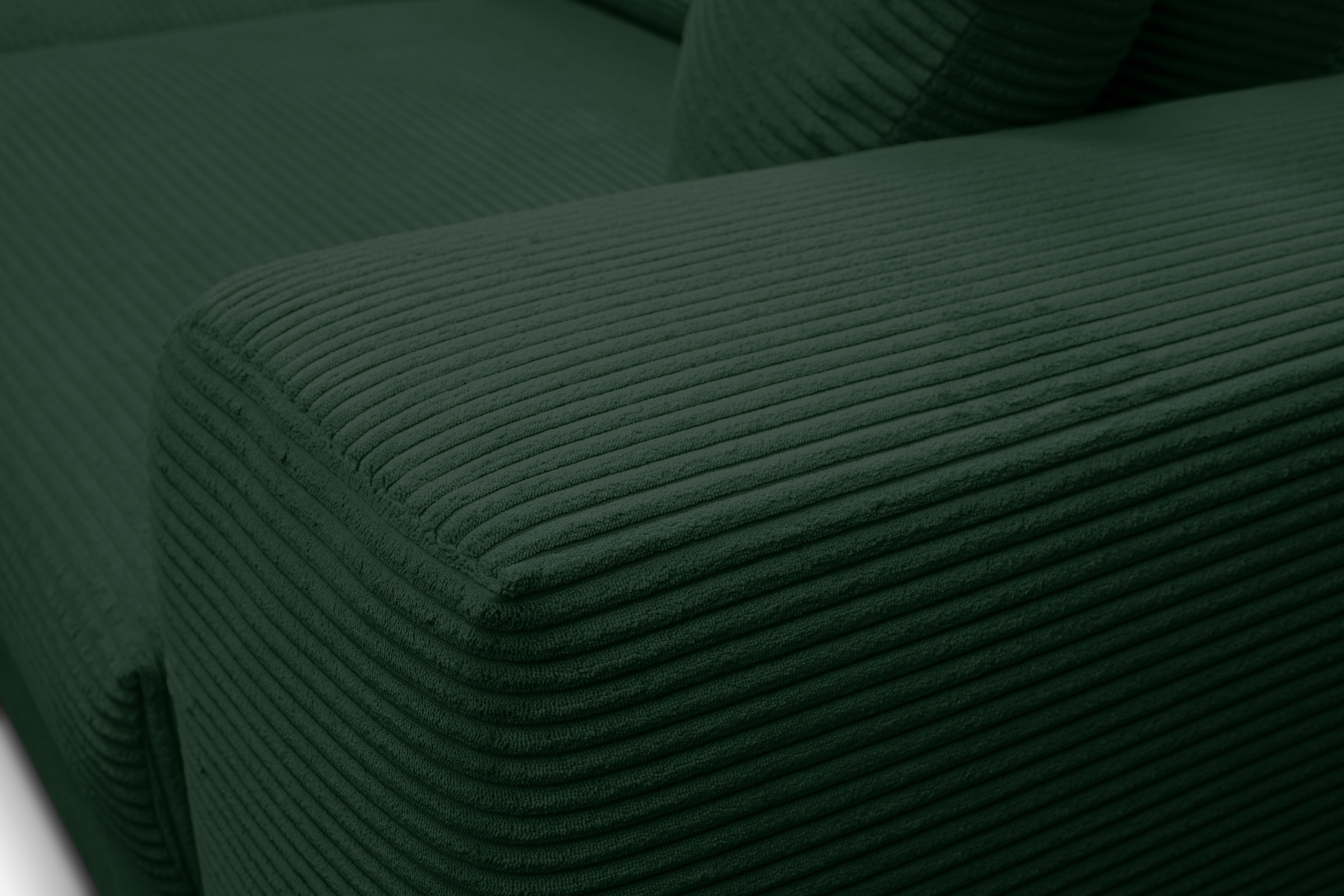 WERK2 Big-Sofa »Rozzana mit viel Platz und aktuellen Bezugsvarianten«, mit losen Rückenkissen