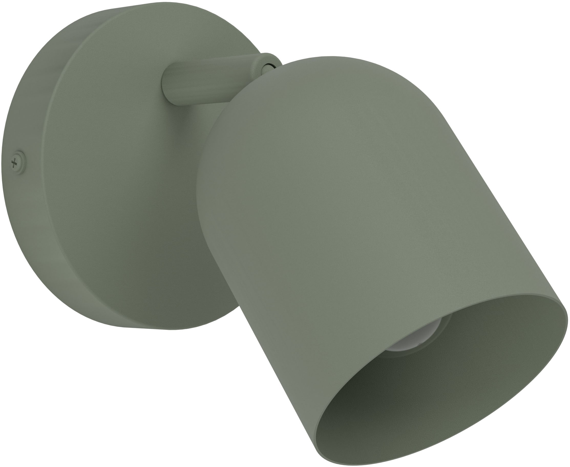 EGLO Deckenleuchte »TILSTON Spotlampe - Stahl - E14 - 1X40W - IP20« E14 1 Stk. Wandleuchte, Wandspot, schwenkbar, Strahler, L12 x H15,5 x AL12 cm