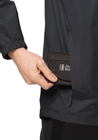 Thumbnail - Jack Wolfskin Funktionsjacke "STORMY POINT 2L JKT M" mit Kapuze für vielseitige Outdoor-Aktivitäten, atmungsaktiv, wasse...