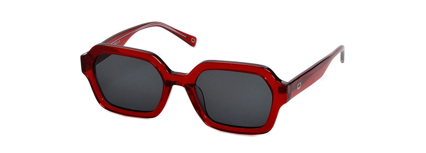 GERRY WEBER Sonnenbrille, Sechseckige Damenbrille im Bold-Look, Vollrand