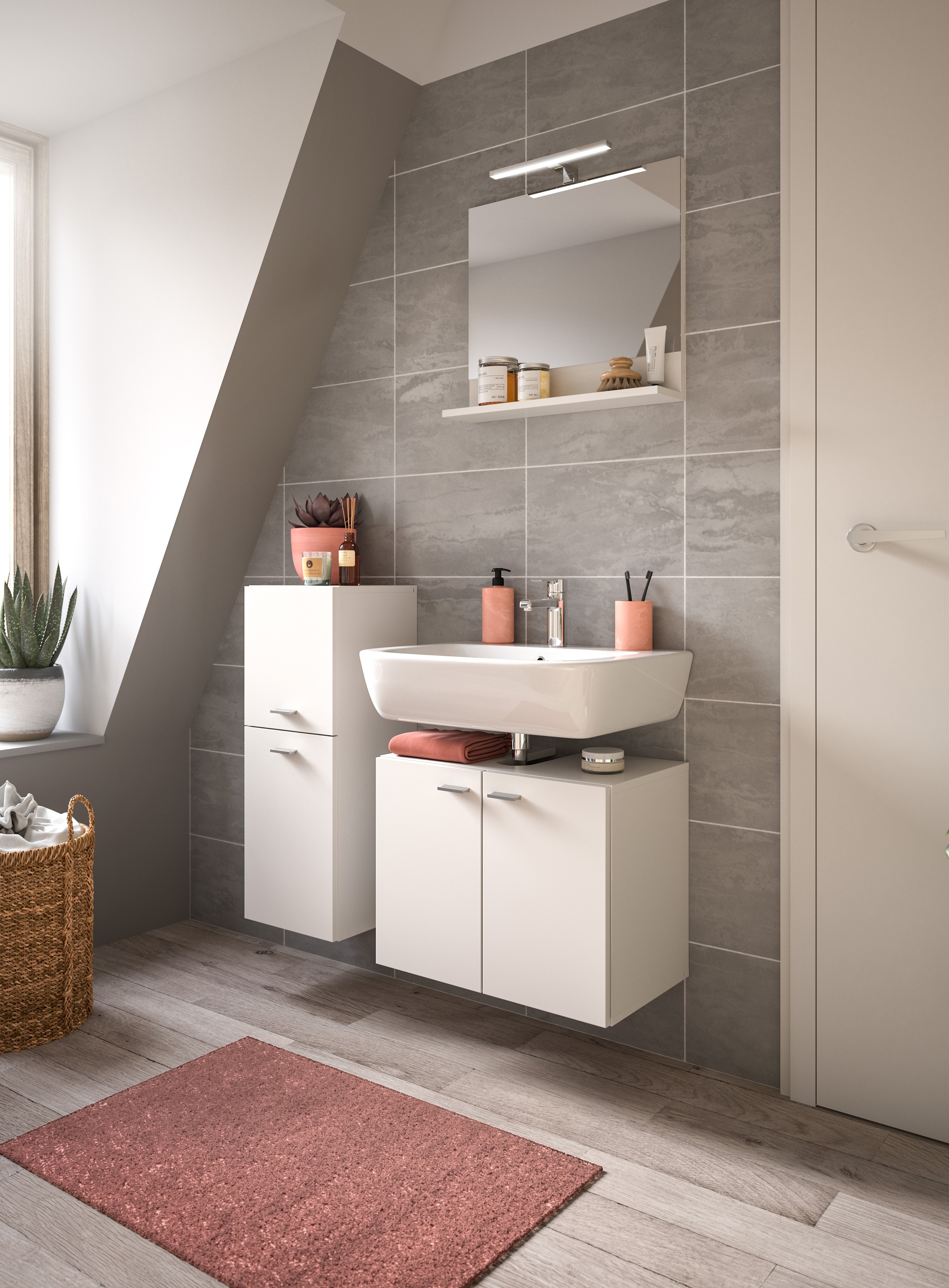 welltime "Tampa, Breite 102cm, 3-teilig" 3 Stk. tlg. günstig online kaufen