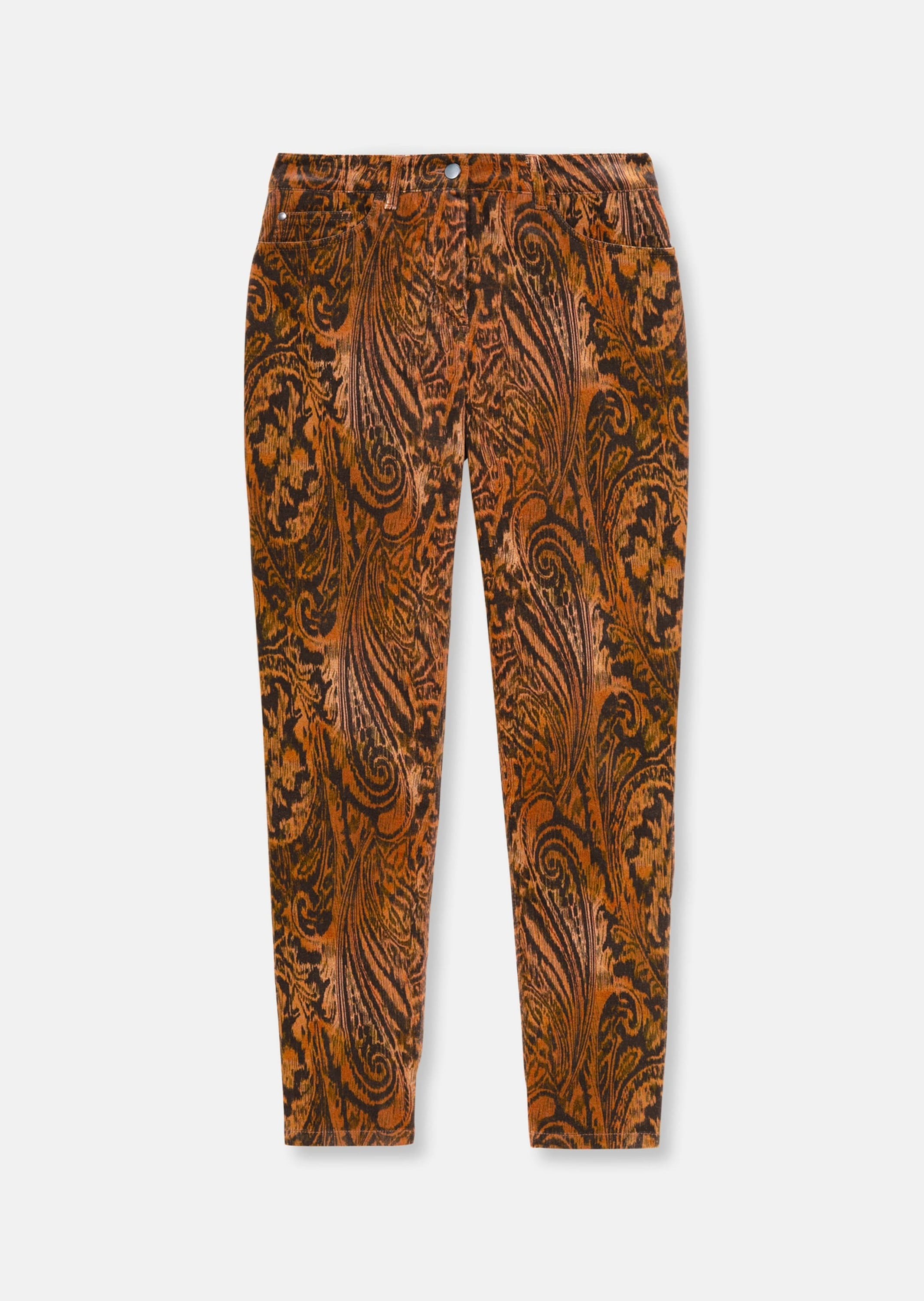 MADELEINE Stoffhose "Hose Paisley-Hose in samtiger Stretch-Qualität" günstig online kaufen