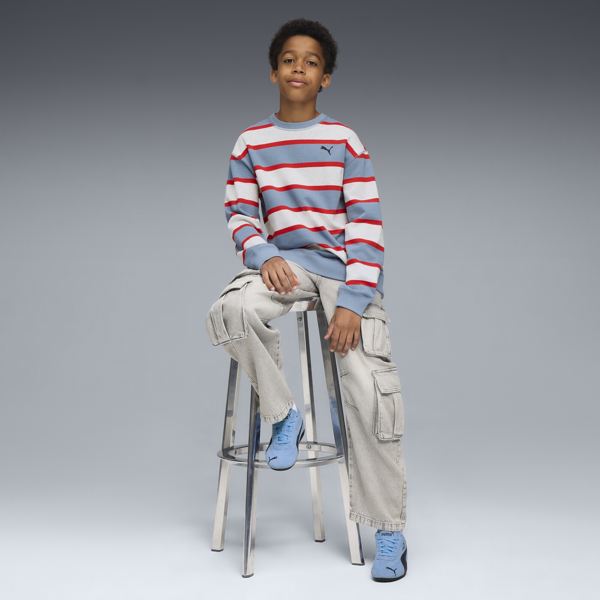 PUMA Sweatshirt »Wardrobe Essentials Go Together Relaxed Sweatshirt Jungen«