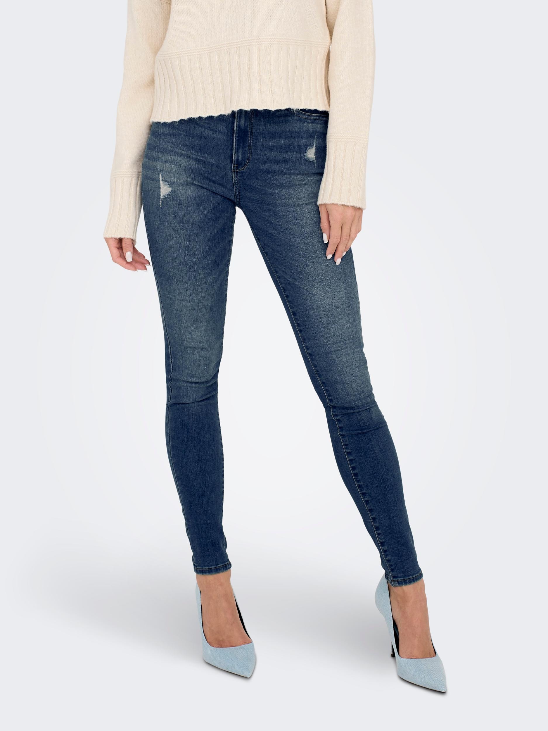 ONLY Skinny-fit-Jeans "ONLROSE – Skinny-Jeans mit hoher Taille und modische günstig online kaufen