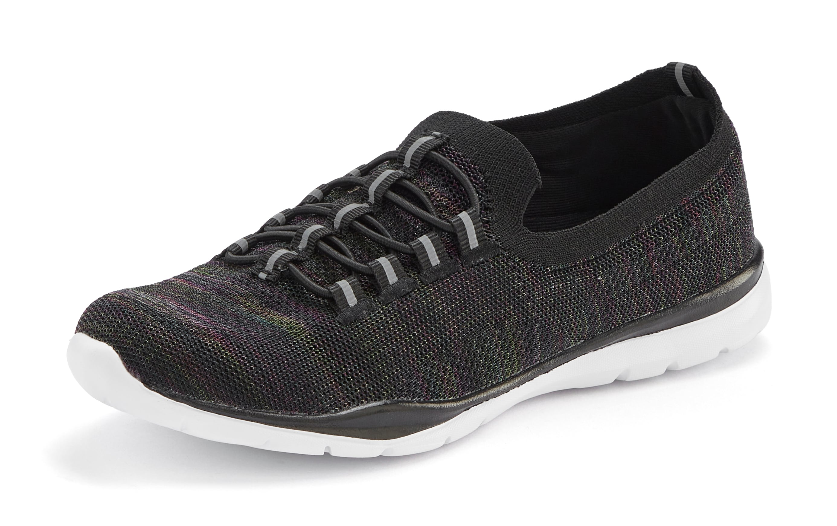 LASCANA Slip-On Sneaker Black 42