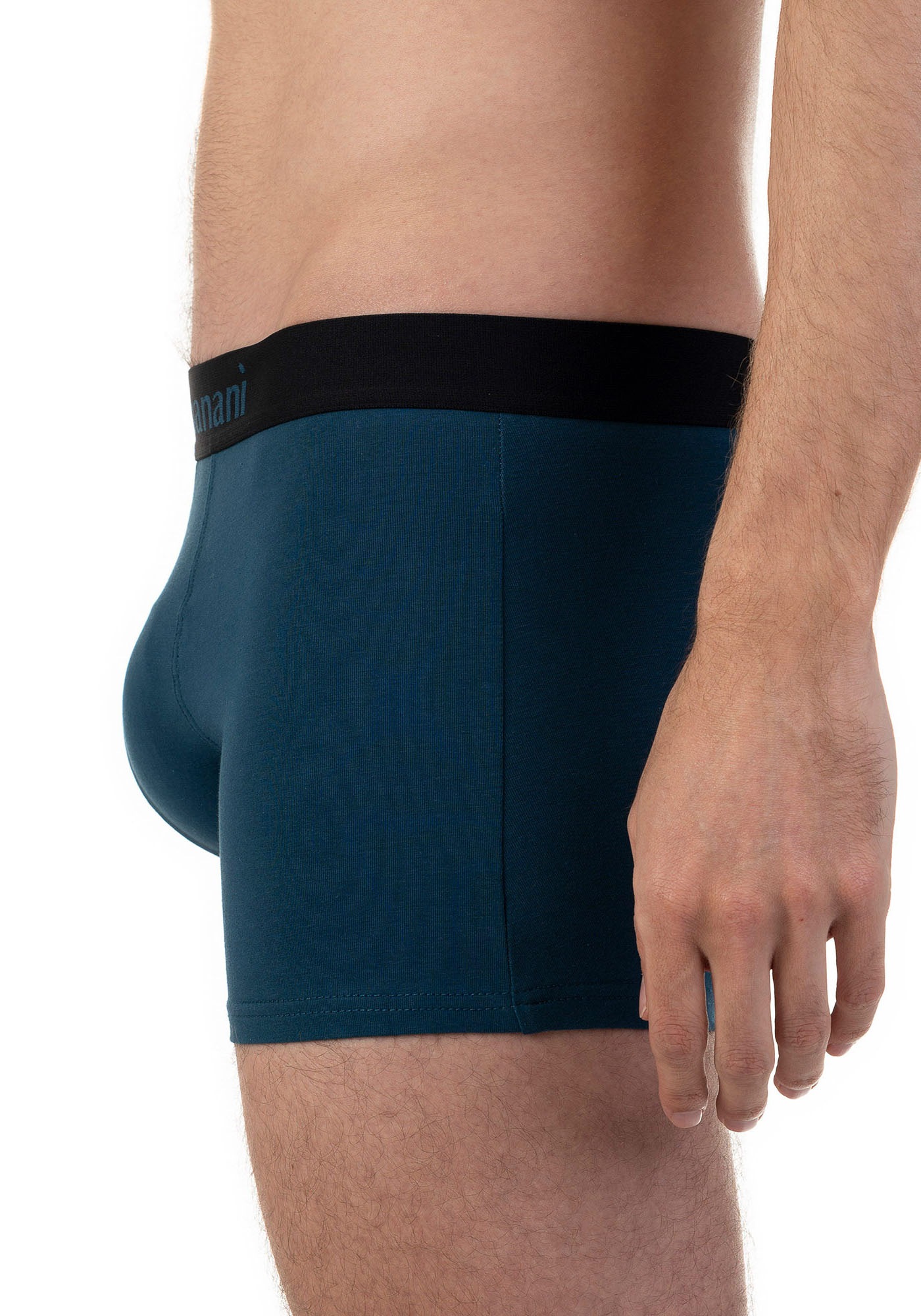 Bruno Banani Boxer »Flowing«, (2er Pack), mit kontrastreichem Logobund