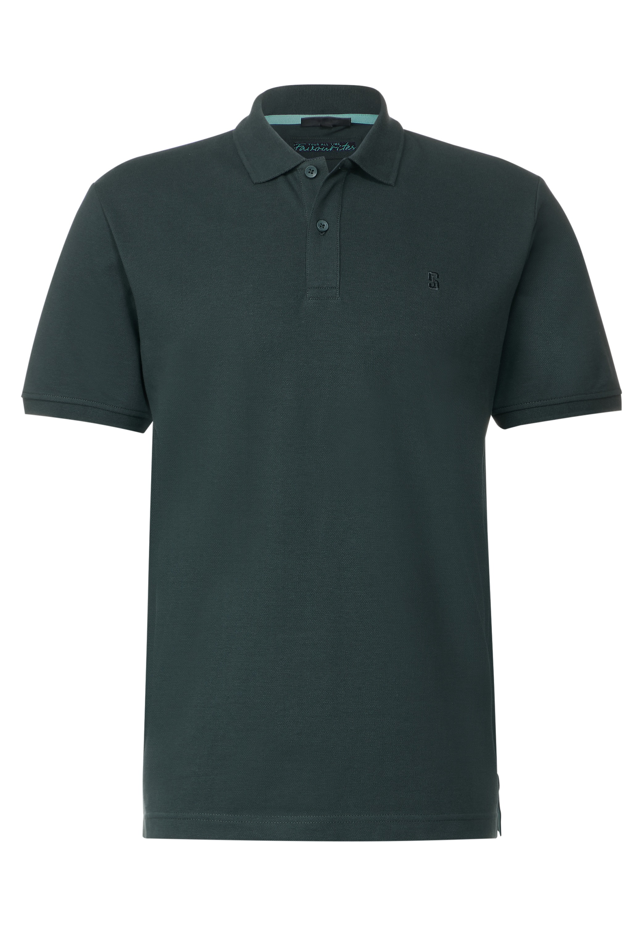 STREET ONE MEN Poloshirt, in Unifarbe