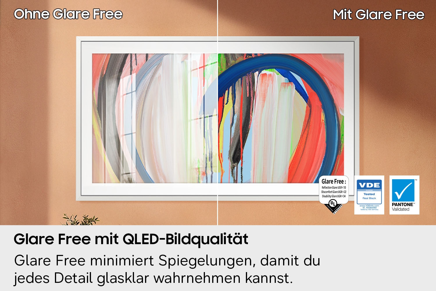 Samsung QLED-Fernseher »GQ55LS03HAU« 138 cm/55 ″ Smart-TV