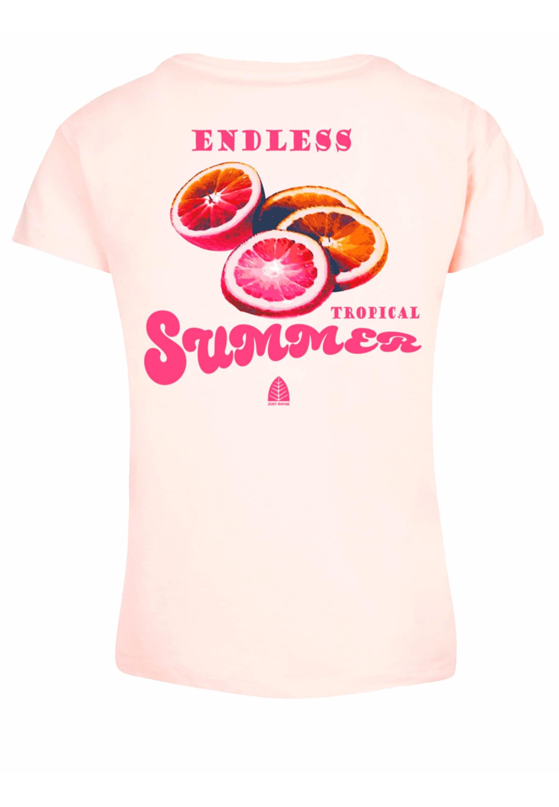 Just Rhyse T-Shirt "Just Rhyse JLTS279M PinkOranges T-Shirt" 1 Stk. tlg. günstig online kaufen
