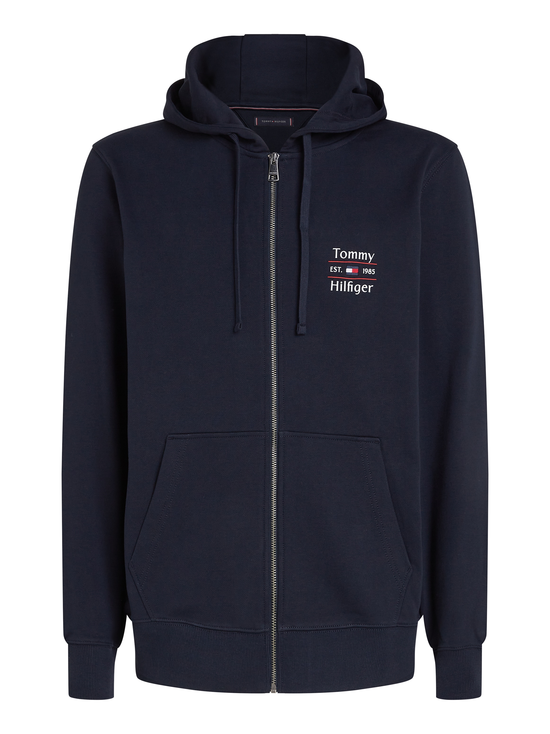 Tommy Hilfiger Kapuzensweatjacke »HILFIGER STACK HOODY ZT«