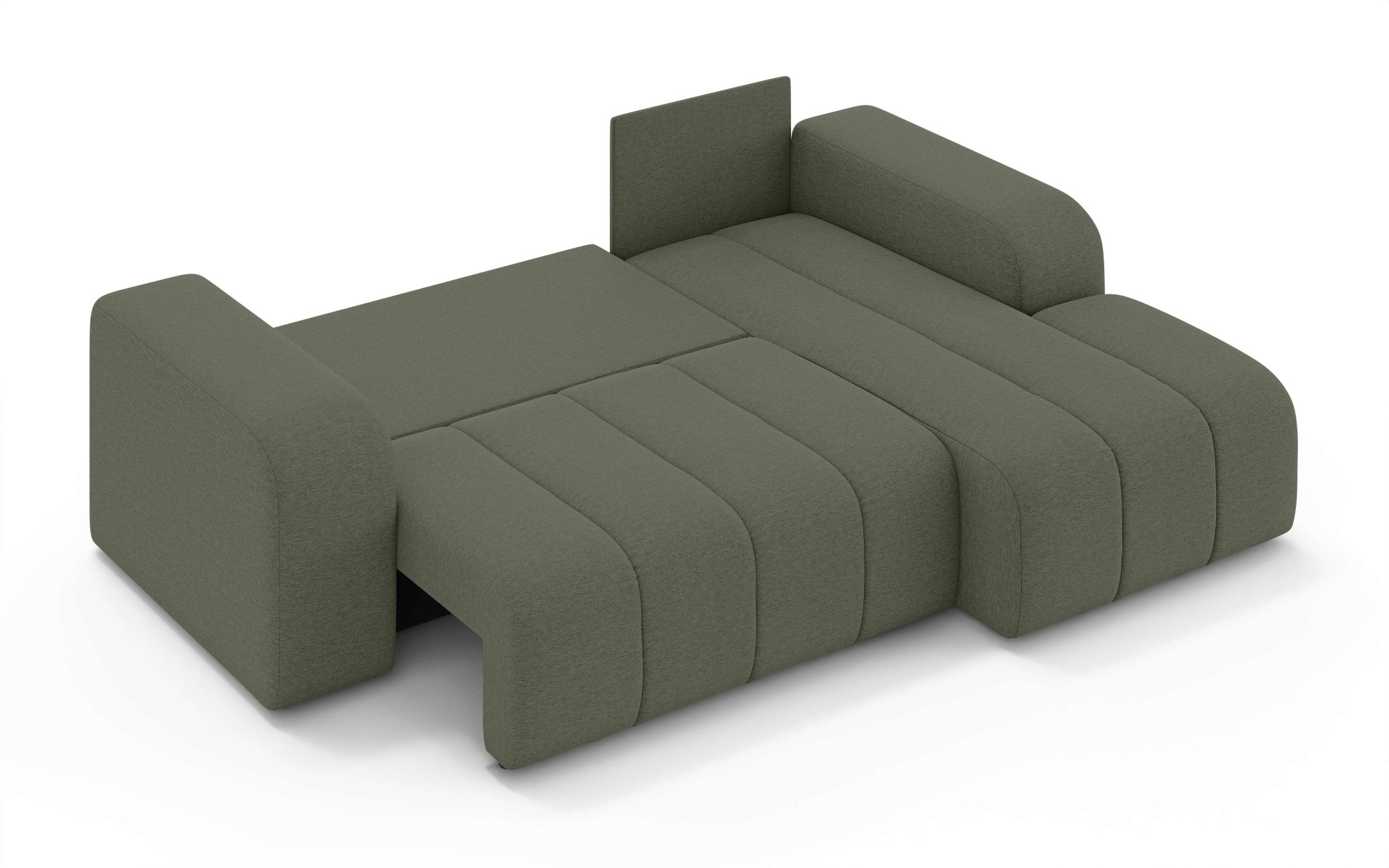 INOSIGN Ecksofa »CASSY L-Form, Schlafsofa mit Bettkasten, Maße B/T/H: 245/165/88 cm«, mit 2 Rückenkissen, Recamiere rechts oder links bestellbar
