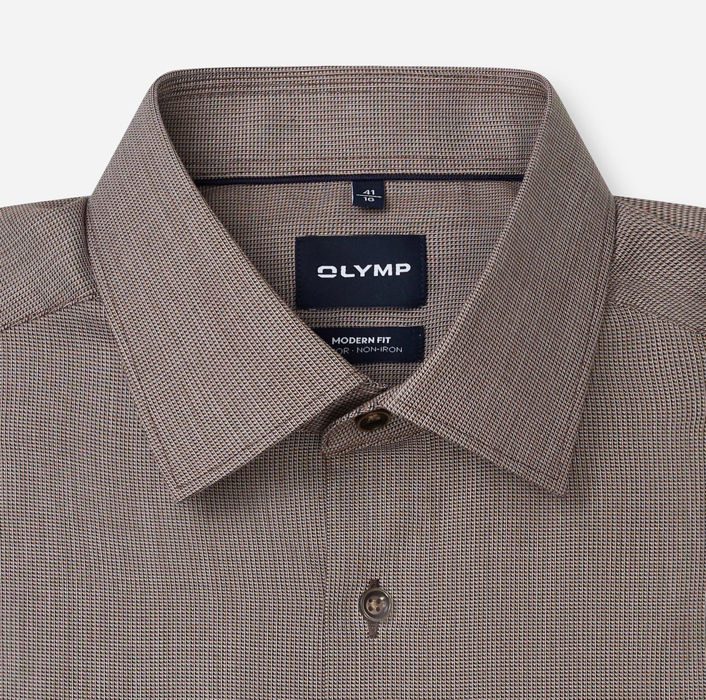 OLYMP Langarmhemd »Luxor« Businesshemd, New-Kentkragen, Modern Fit