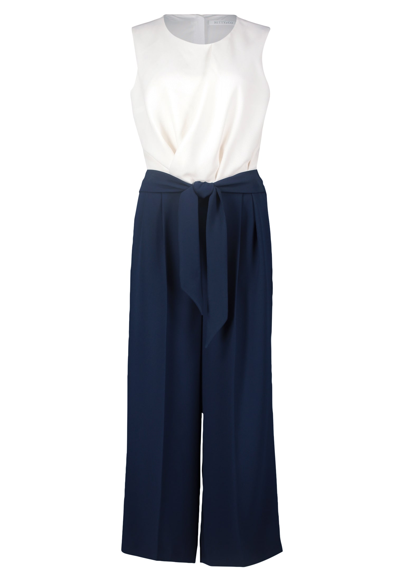 Betty&Co Overall »Betty & Co Damen Jumpsuit ohne Arm«, (1 tlg.), Falten