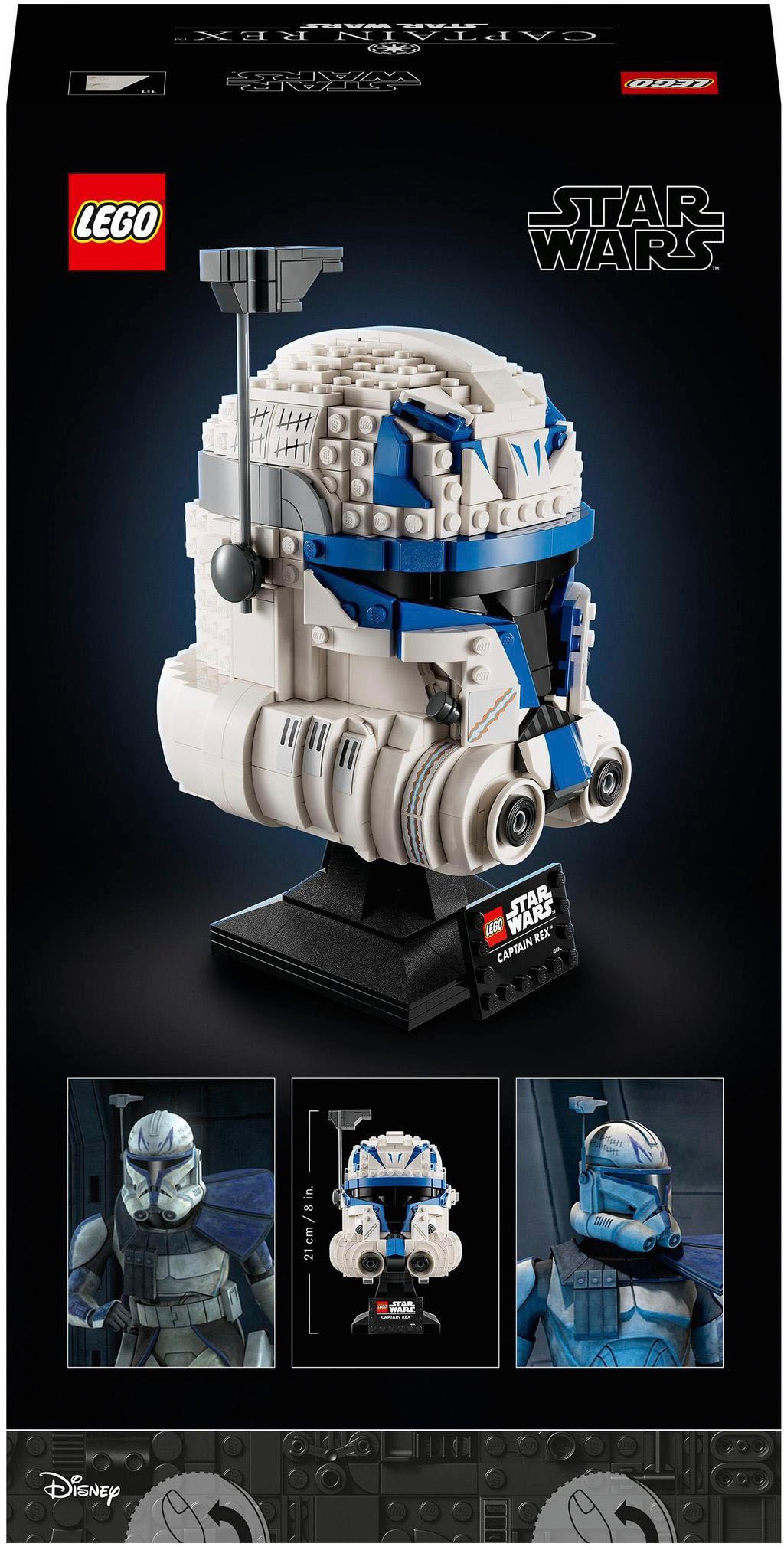 LEGO® Konstruktionsspielsteine »Captain Rex™ Helm (75349), LEGO® Star Wars™«, (854 St.)