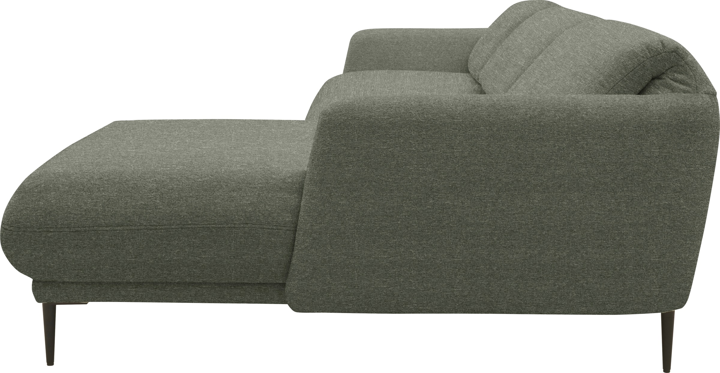 andas Ecksofa »Skovsende Sitzbreite 245 cm, Rückenlehne stufenlos hochklappbar für«, individuellen Sitzkomfort Kopfteilverstellung, L-Form