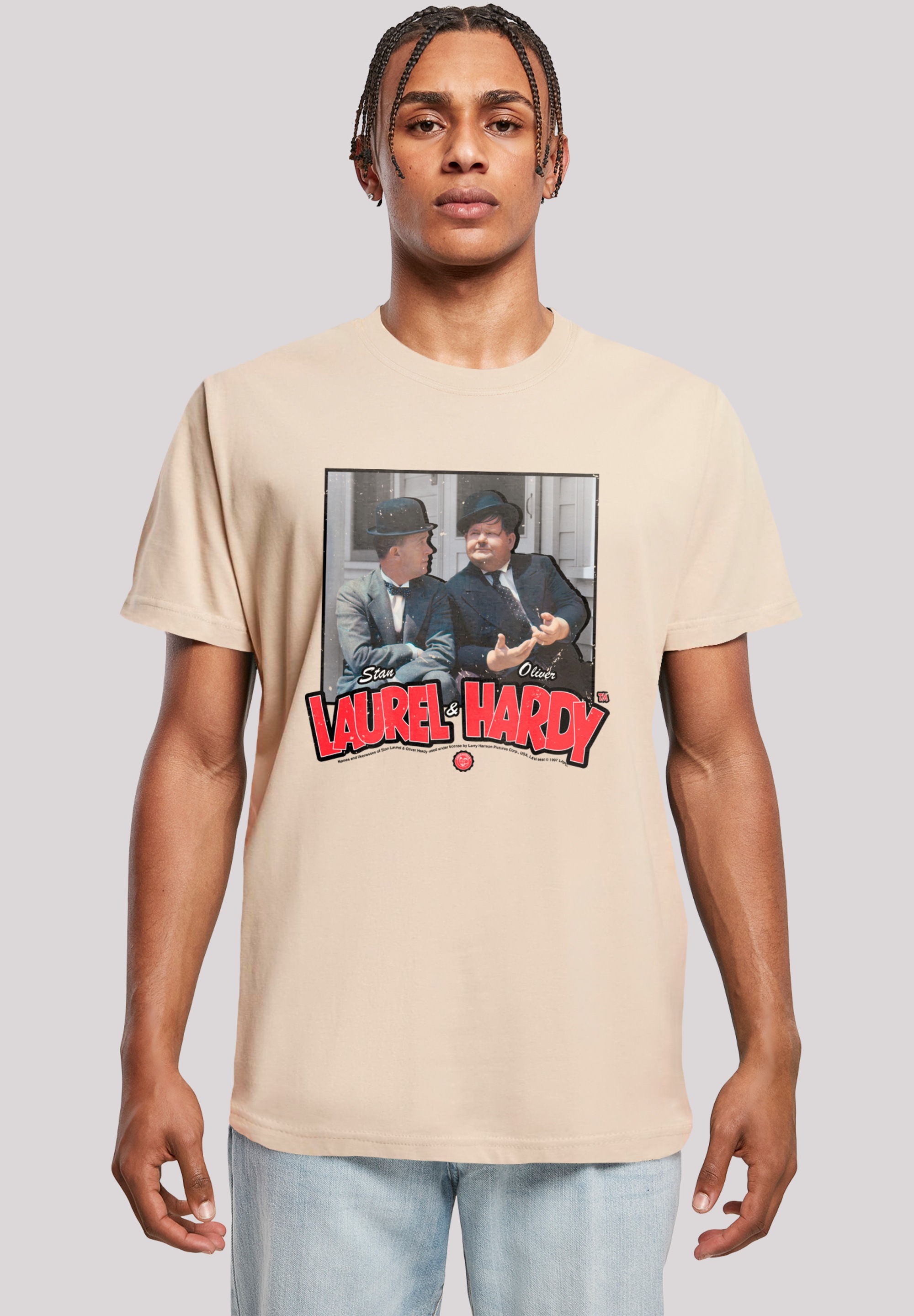 F4NT4STIC T-Shirt "Stan Laurel & Oliver Hardy Comedy Duo" Premium Qualität günstig online kaufen