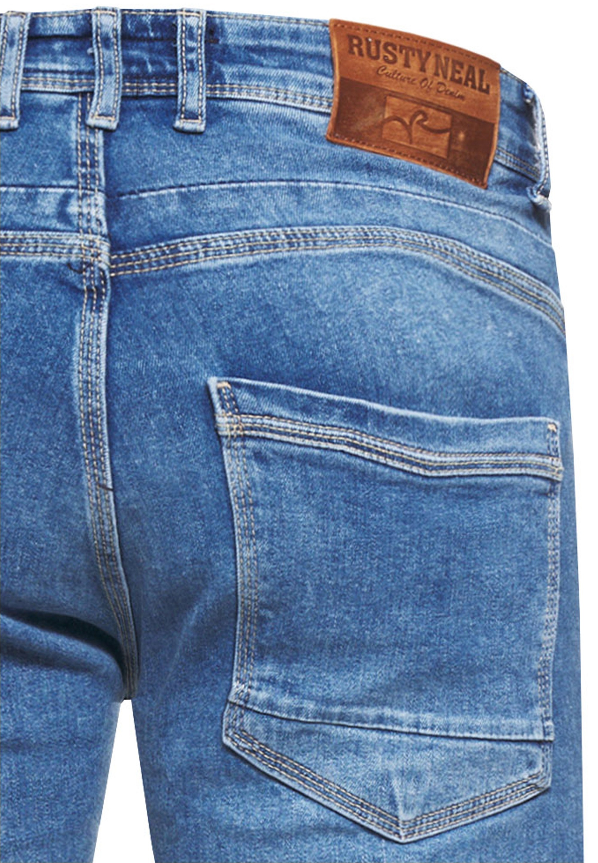 Rusty Neal Straight-Jeans »MELVIN«, im klassischen 5-Pocket-Stil
