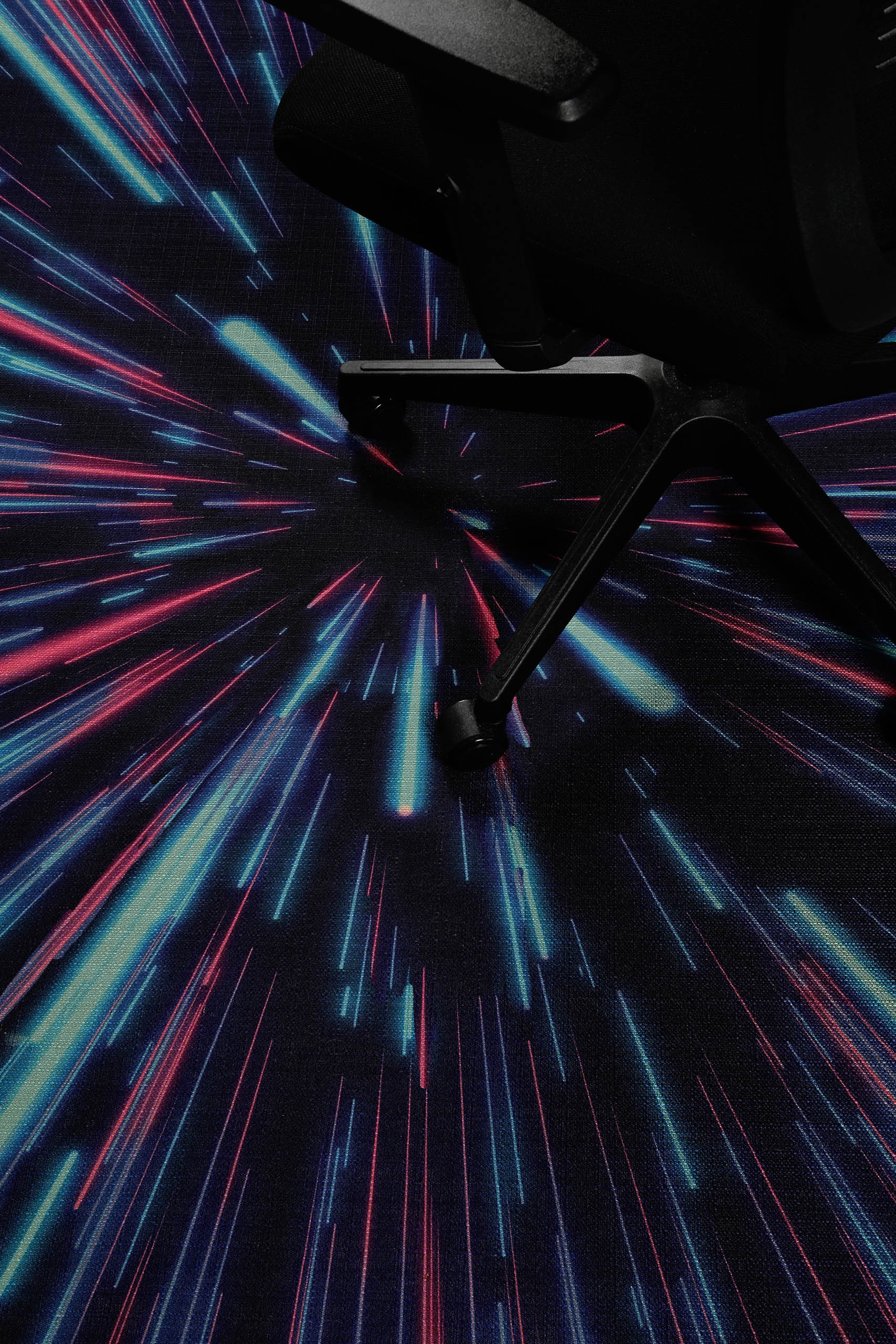 Thumbnail - Wecon home Teppich "Neon Horizon" rechteckig 5 mm Höhe Gamer Teppich, gewebt, futuristisch, robust, Gaming Room, rutschf...