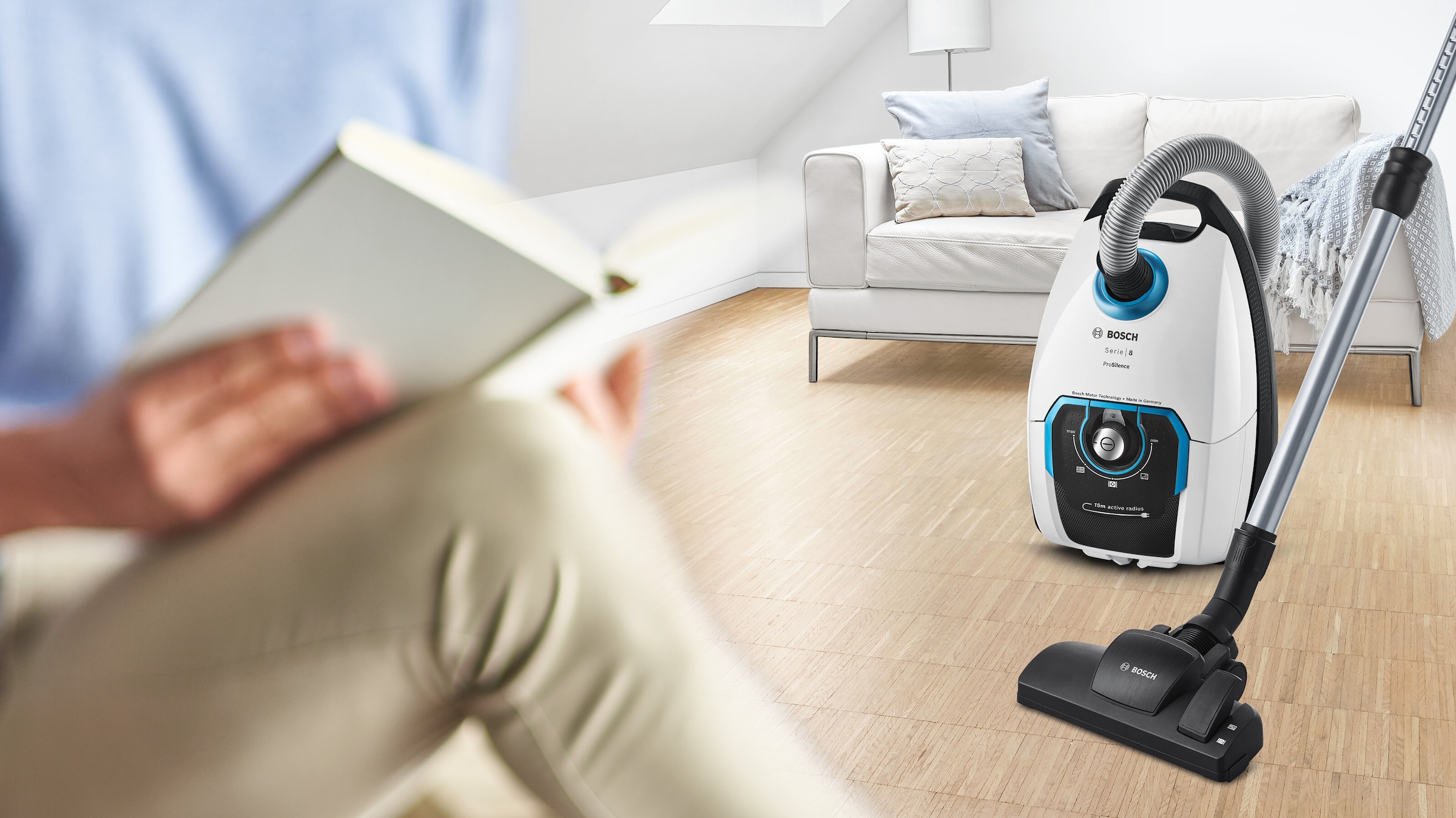 BOSCH Bodenstaubsauger »BGB75XSIL«, 650 W, mit Beutel