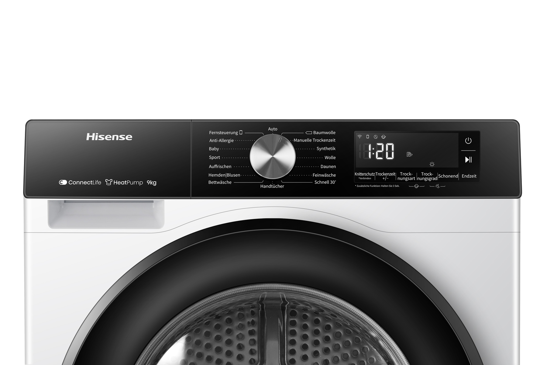 Hisense Wärmepumpentrockner »DH3S902B«, 9 kg