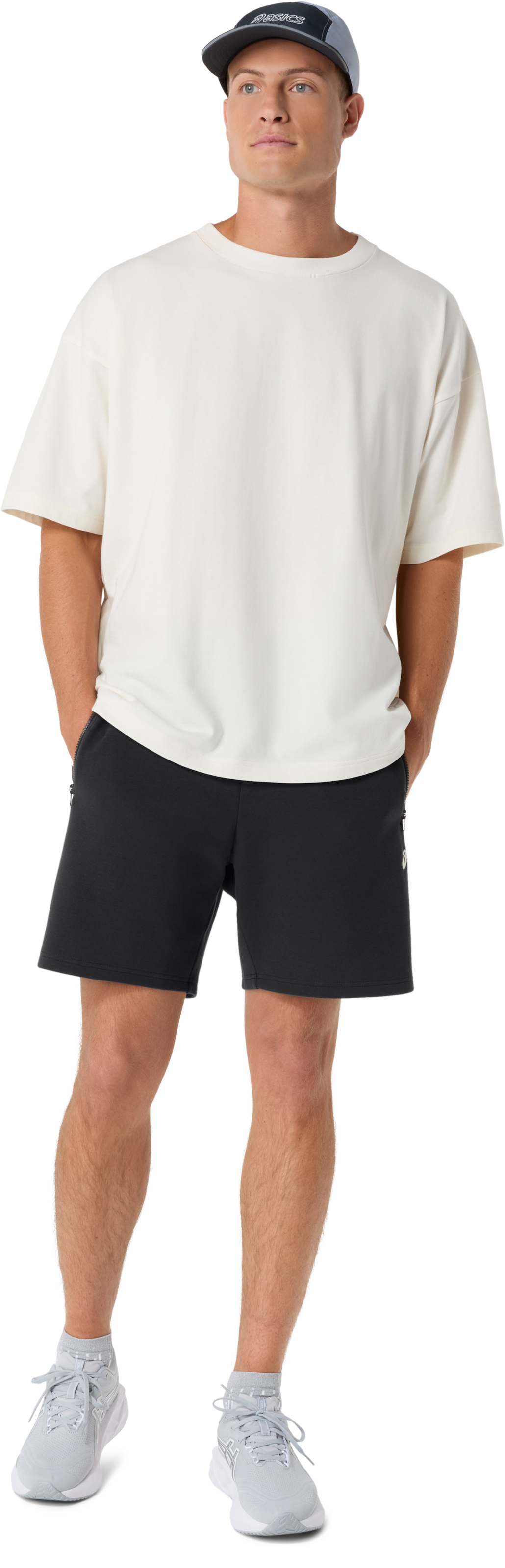 Asics Trainingsshirt »ASICS TRACK CLUB  HERITAGE RELAXED TEE« lockere Passform, schnell trocknendes Baumwoll-Mischgewebe