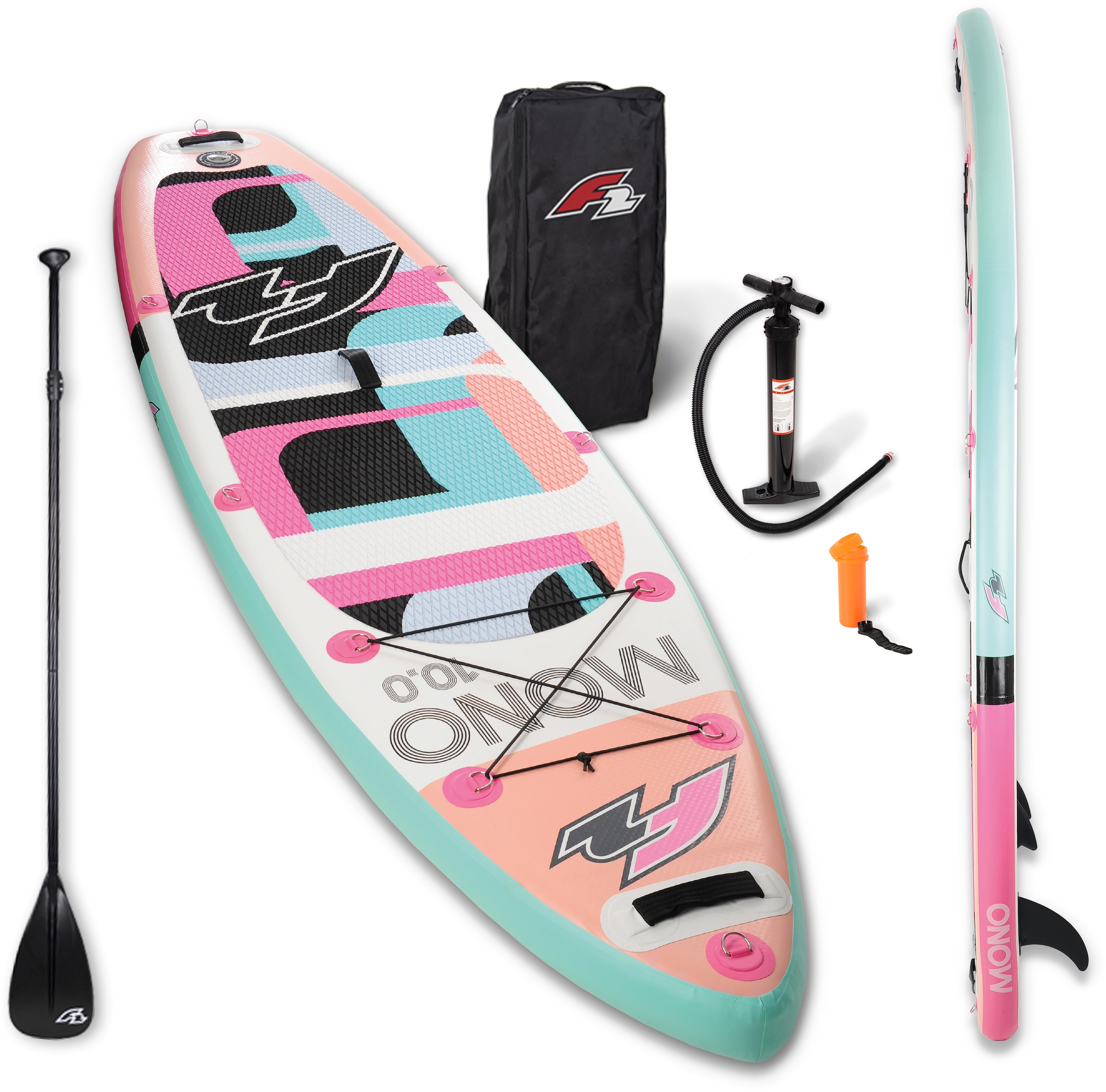 F2 Inflatable SUP-Board »F2 Mono Women«, (Set, 5 tlg.)