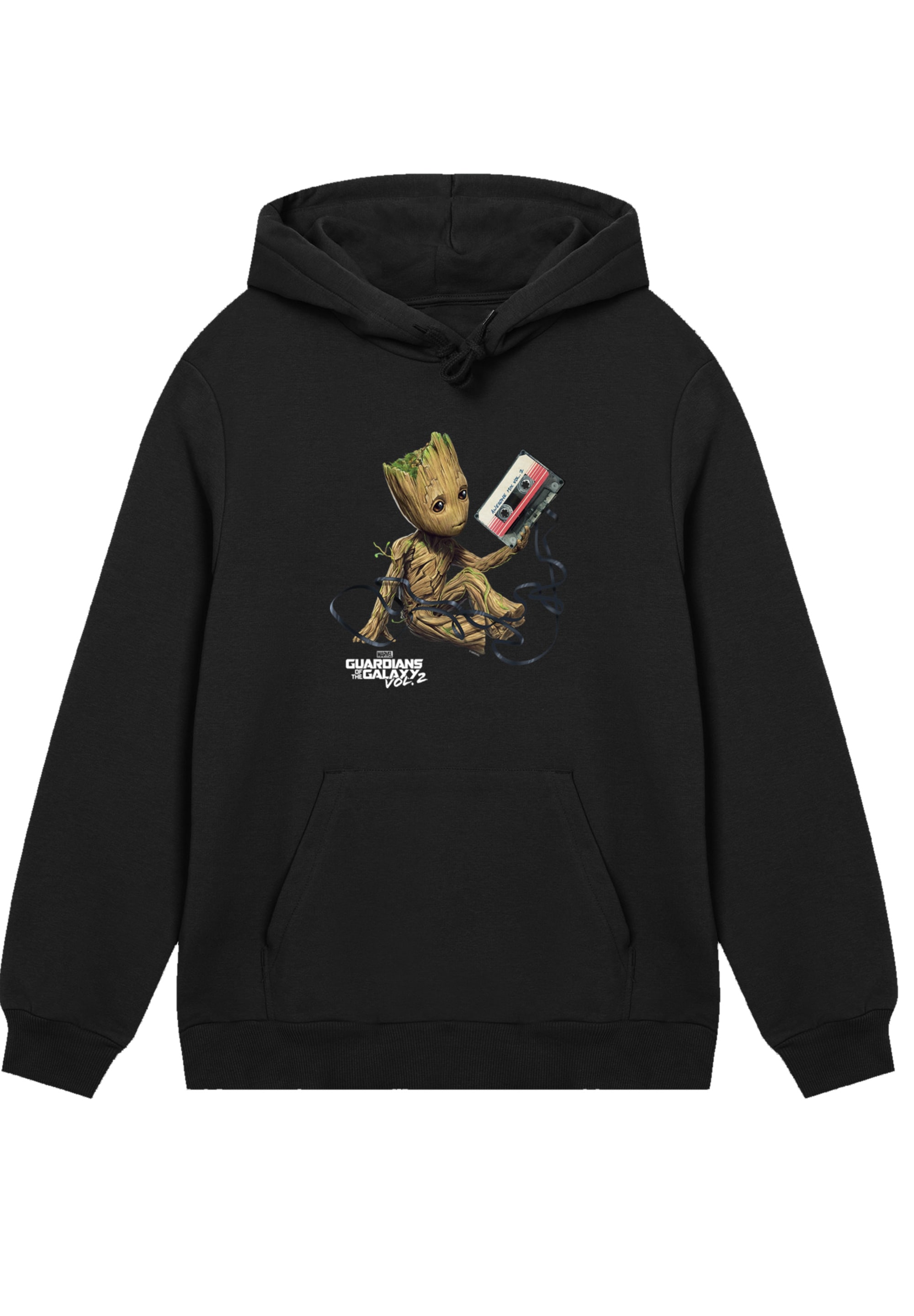 F4NT4STIC Kapuzenpullover »Guardians Of The Galaxy Vol2 Groot Tape« Premium Qualität